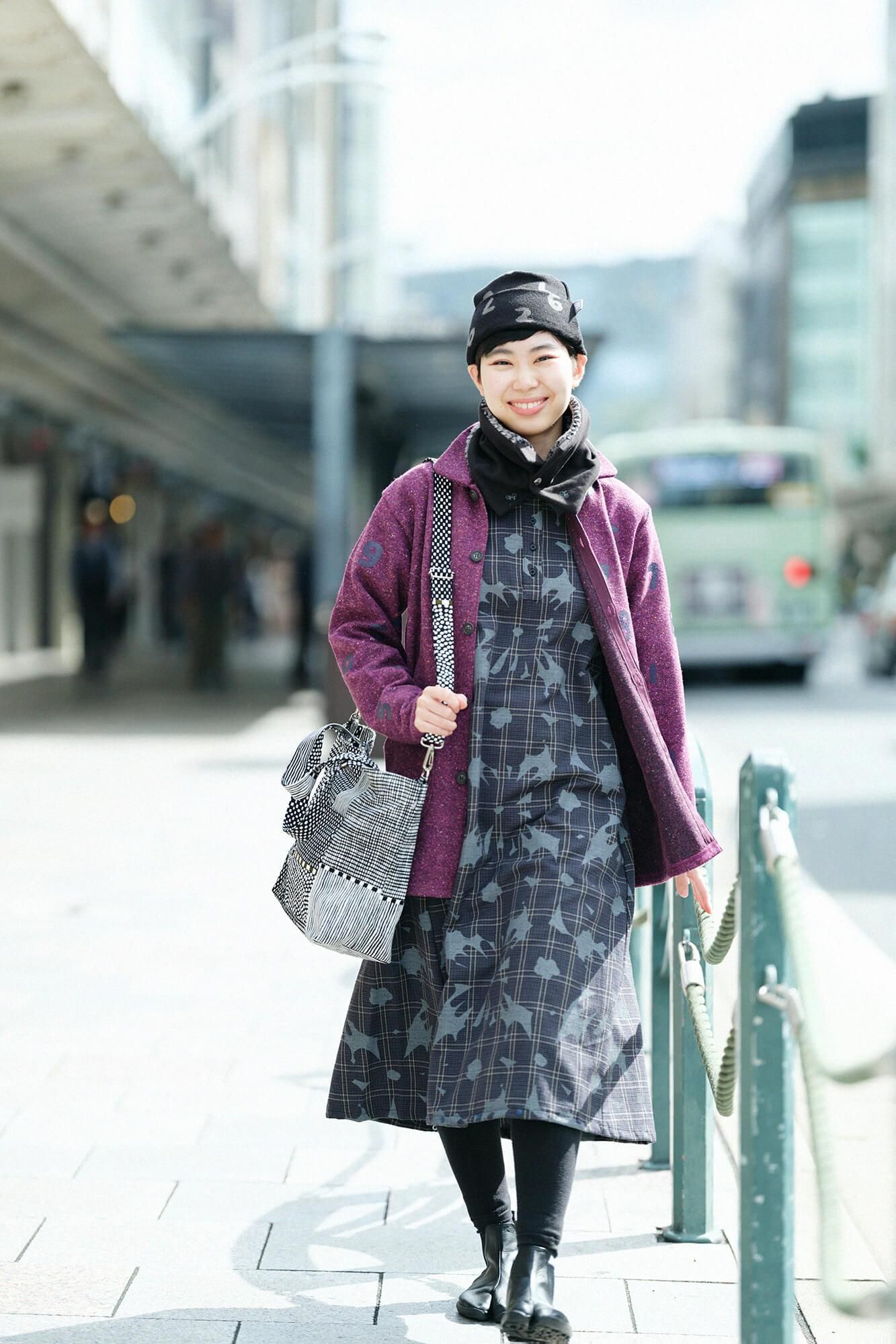 2WAY BIKE Tote/Magasane Ink schwarz und moos (Sumikuro Nikoke)