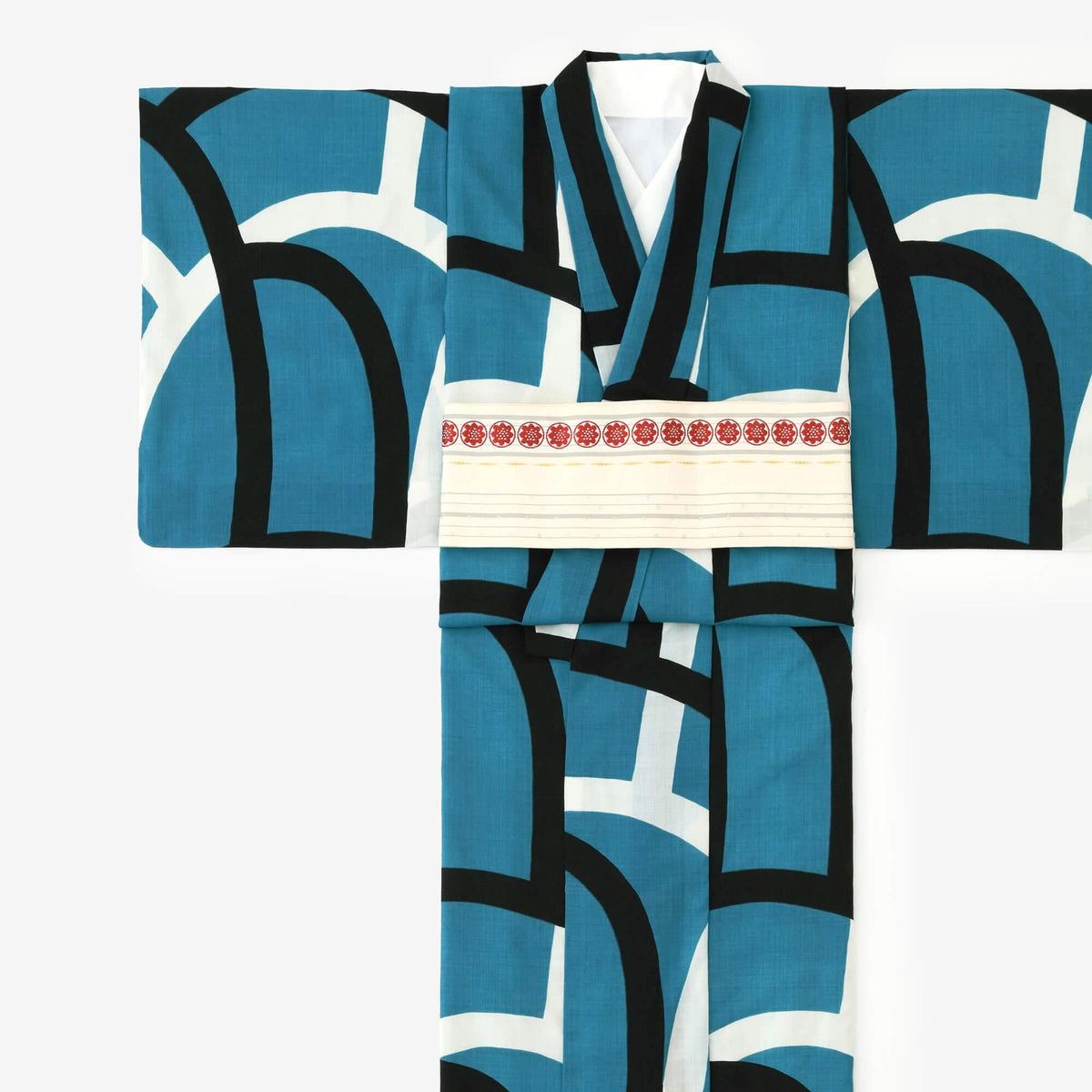 ソウソウ 近年 ゆかたみたて 大滝 モスリン ワンピース 個性派 和モダン M ソウソウ 近年 ゆかたみたて 大滝 モスリン ワンピース 個性派