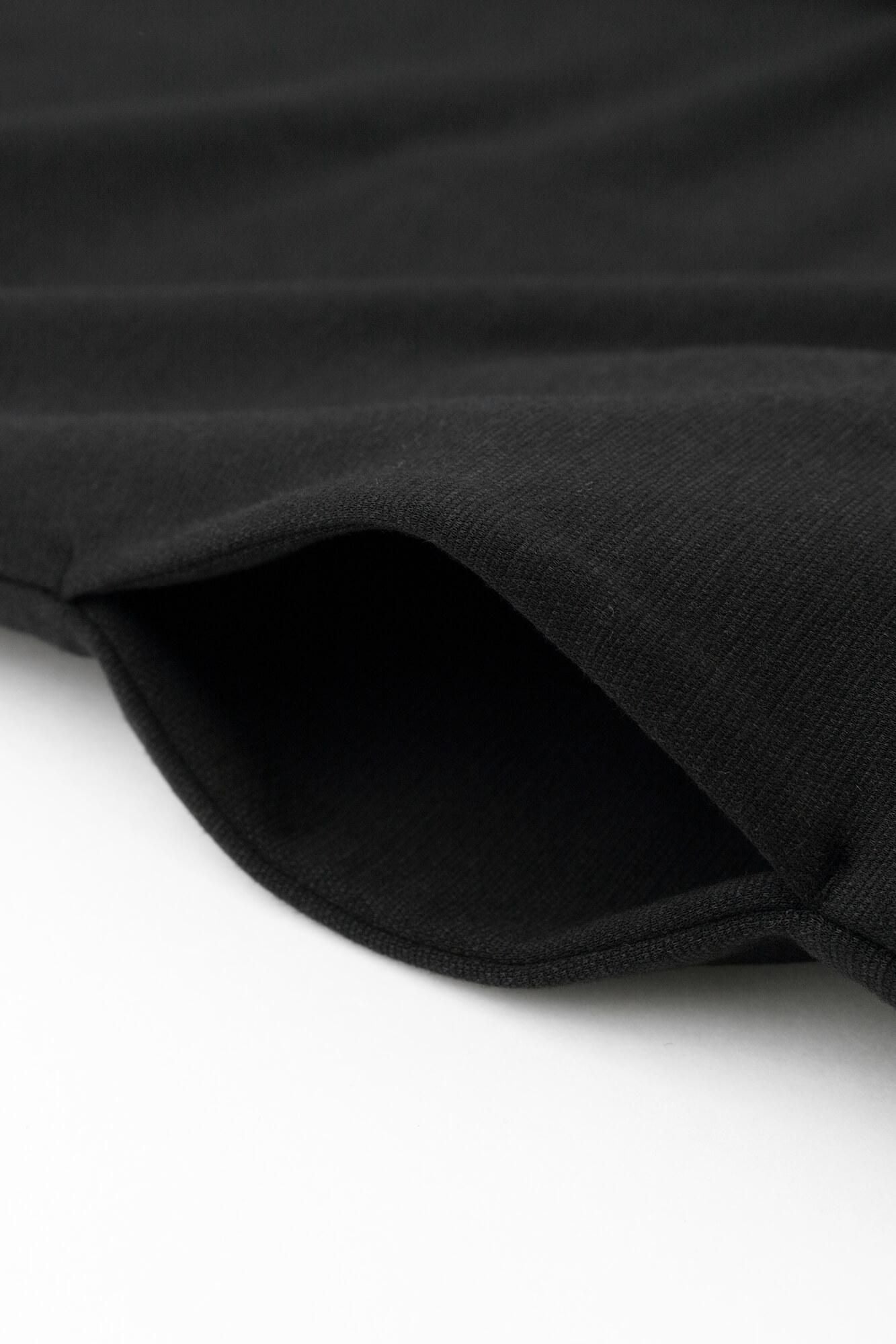 【預購】Soft Thermo(R) 內起絨高領長袖連身裙 超長版／黑色（※預計於12月9日左右發貨）