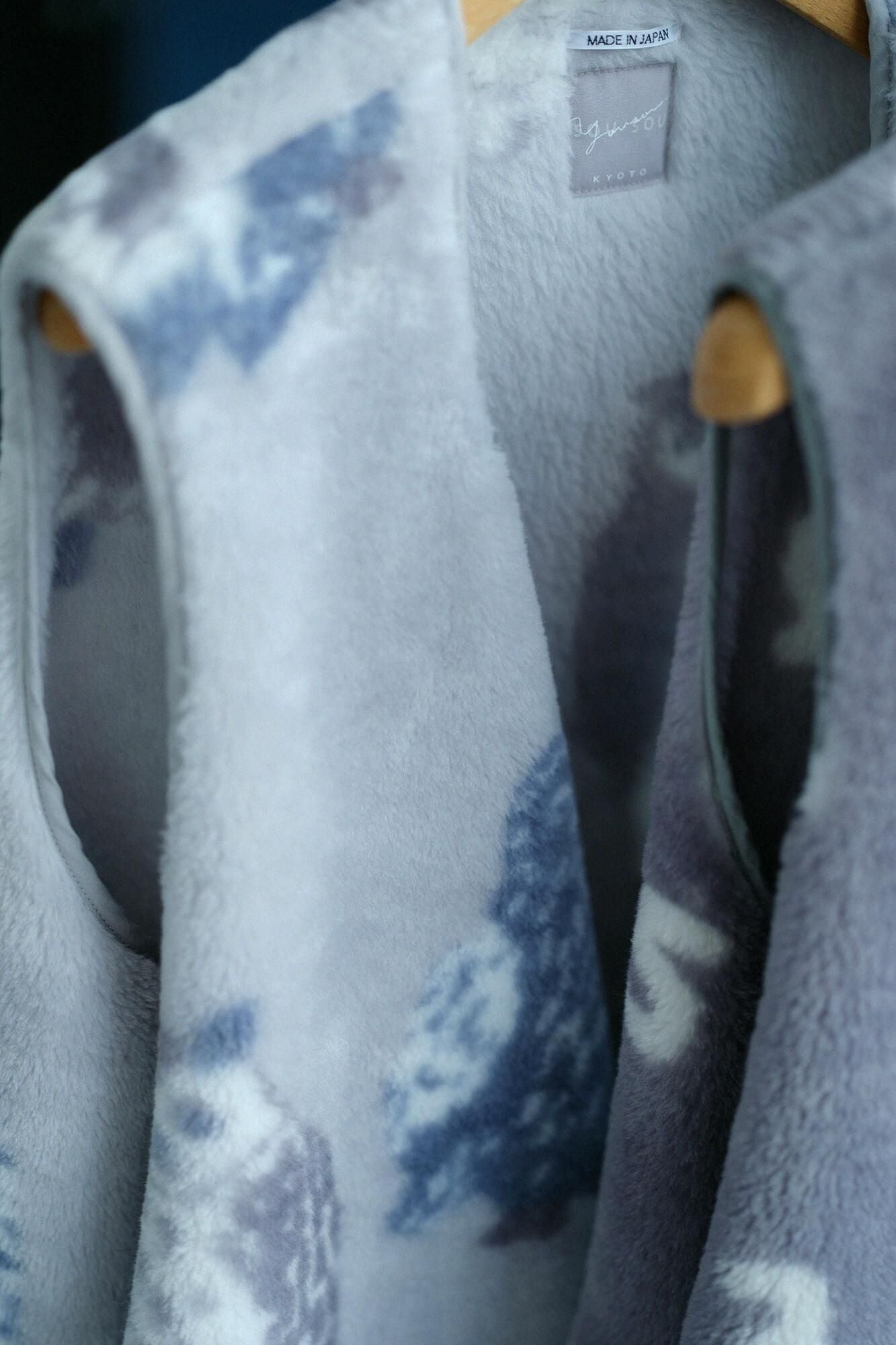 [预约]SOU・SOU×浪漫小杉毛毯外衣背心/猫头鹰（*预定12月9日左右发货）