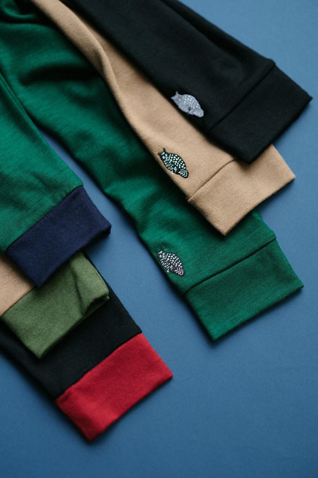 【預購】平針織 可洗羊毛 造型高領L/S長版上衣／黑色（※預計於12月9日左右發貨）