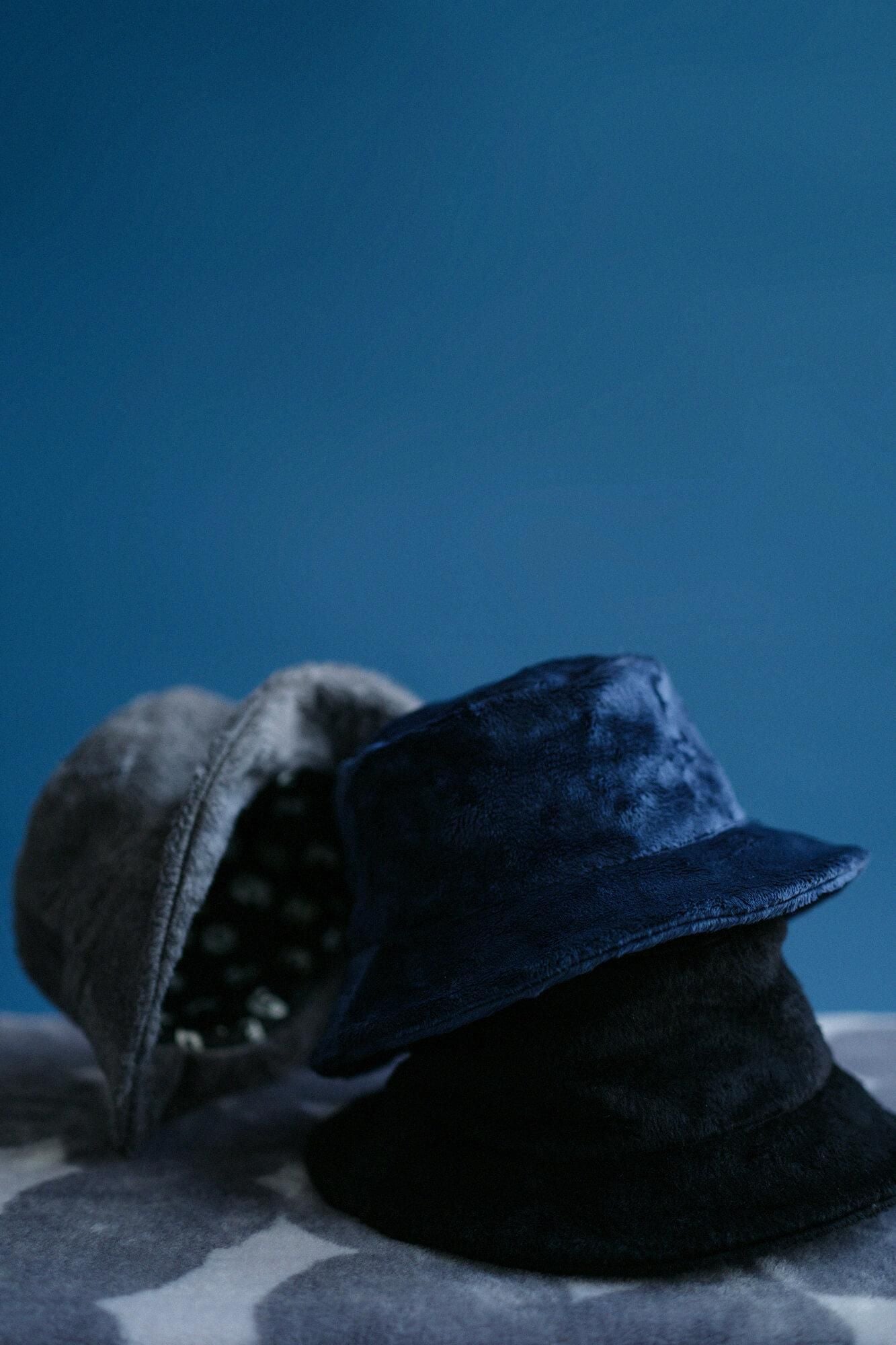 ボアハット／濃紺（のうこん）×SO-SU-U昆（こん）