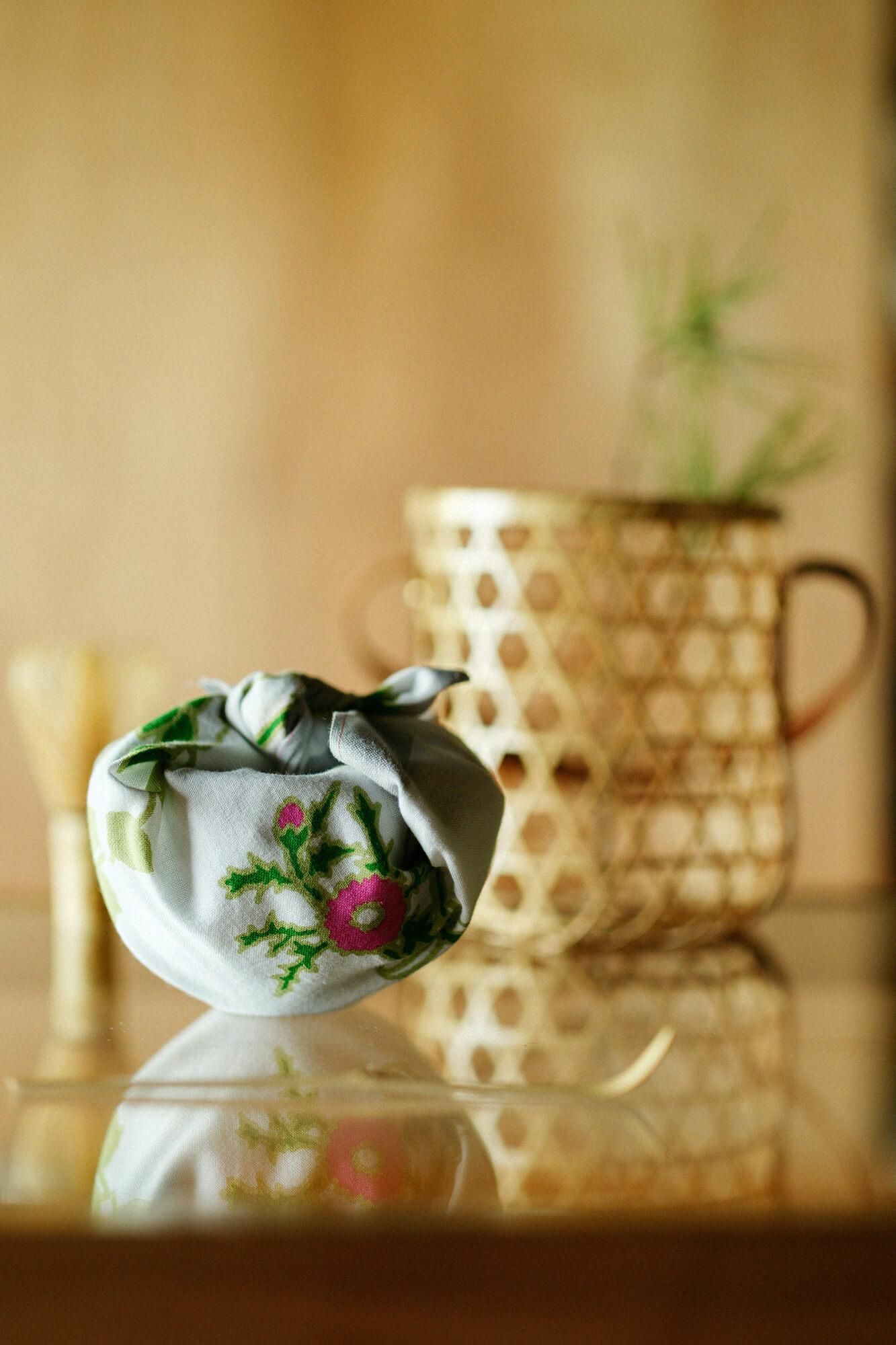 ISE Cotton Textile Tenugui / Chabana