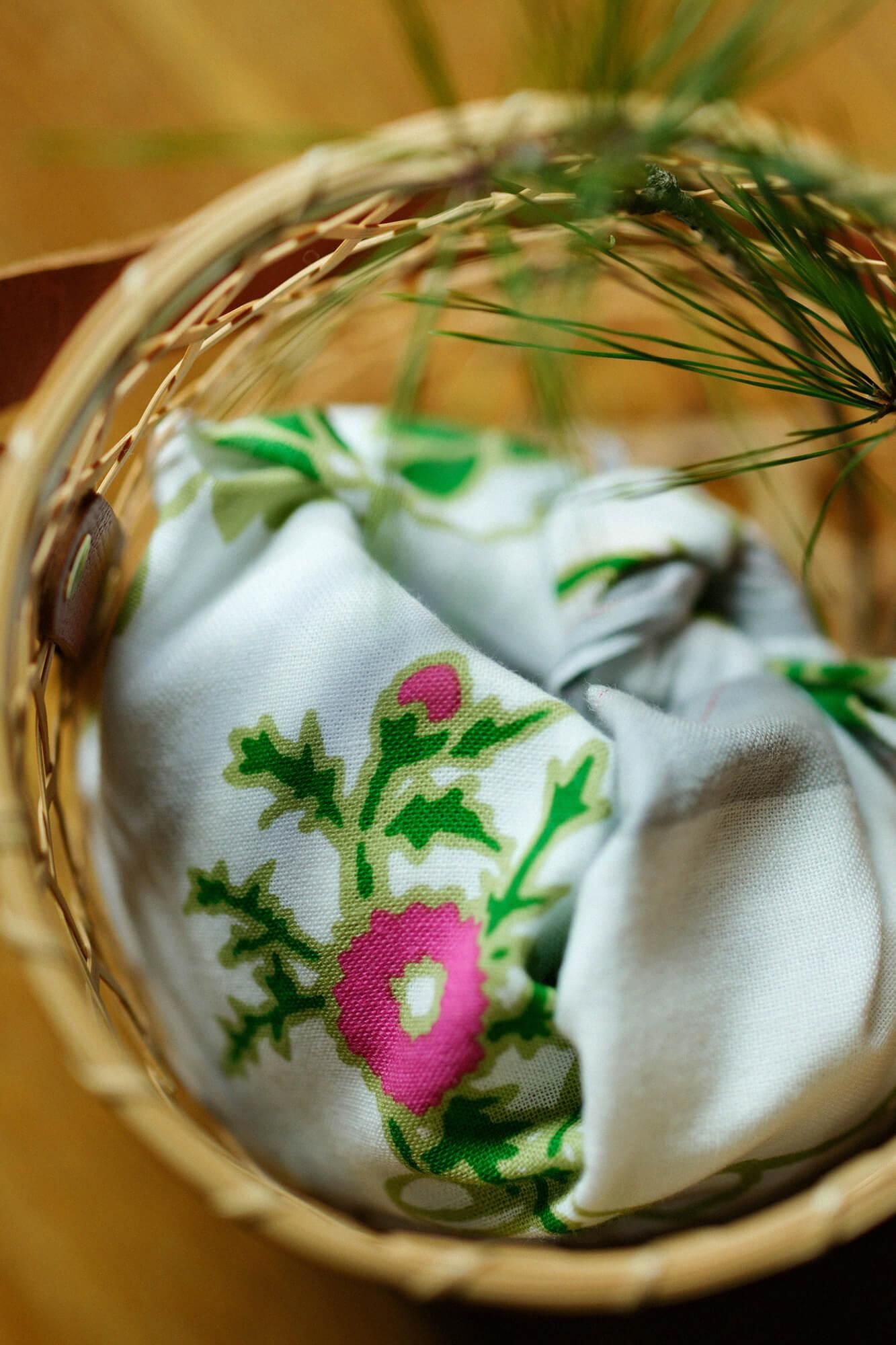 ISE Cotton Textile Tenugui / Chabana