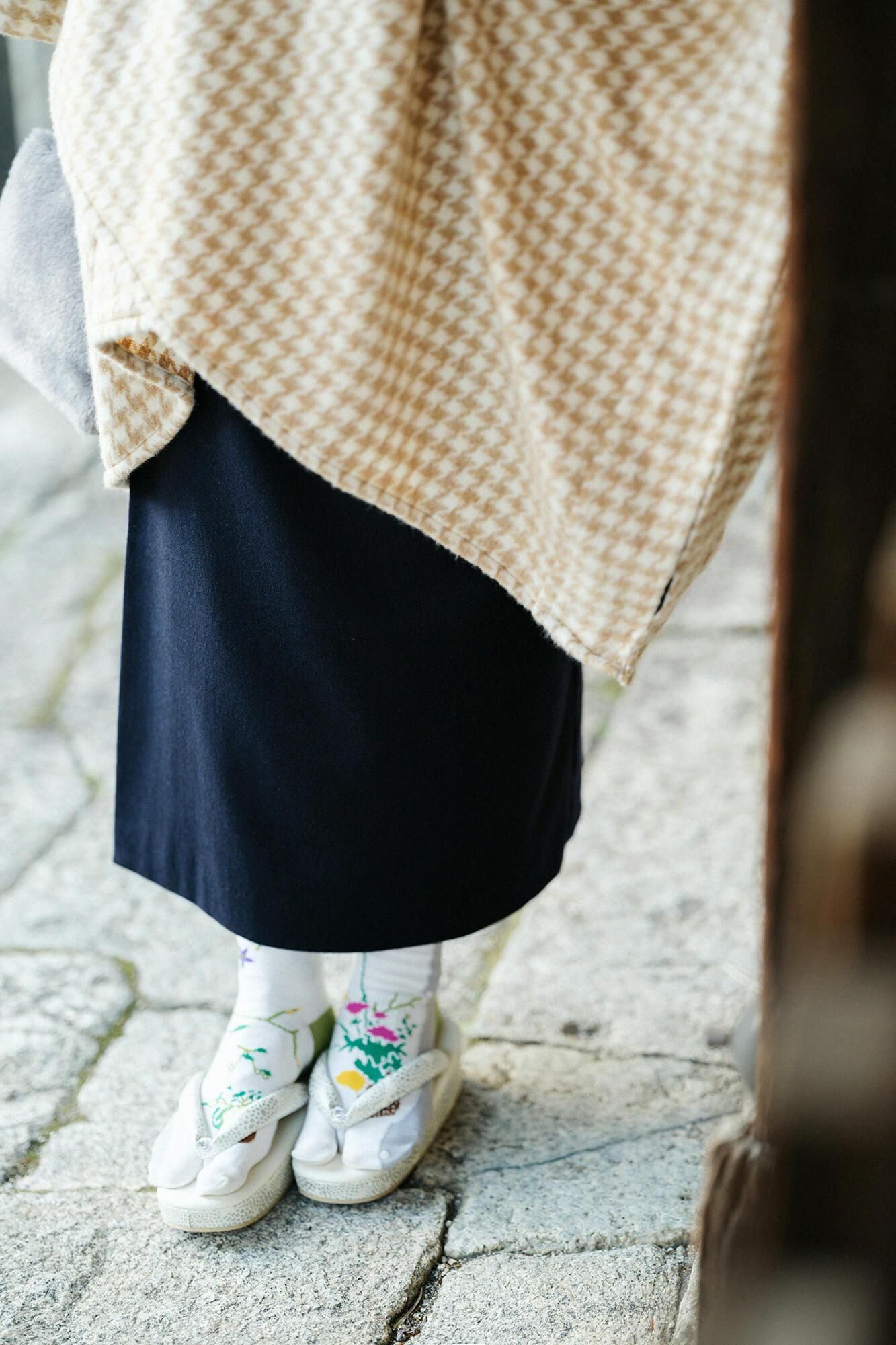 Tabi Socks (Mid-calf)／Chabana【Men・Women】