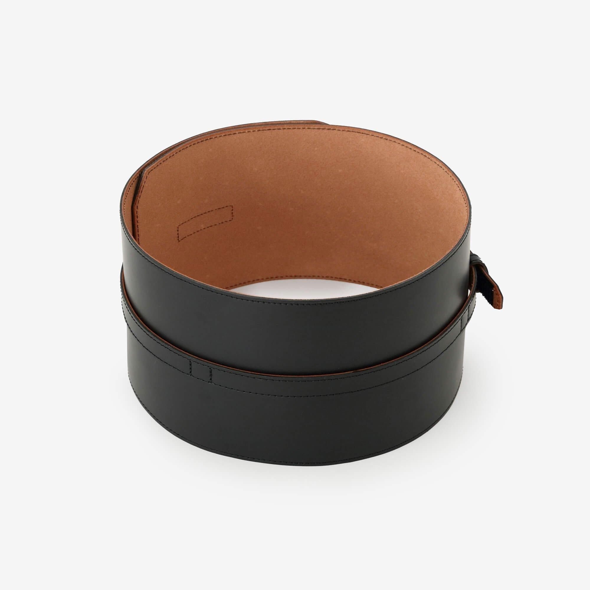 Leather Obi Belt / Black 2