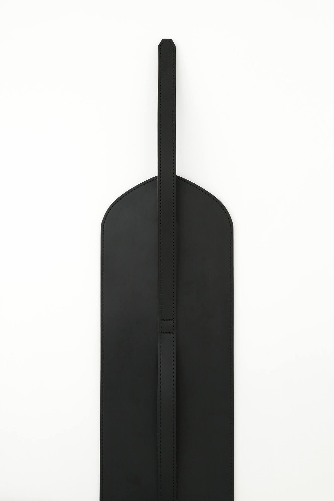 Leather Obi Belt / Black 2