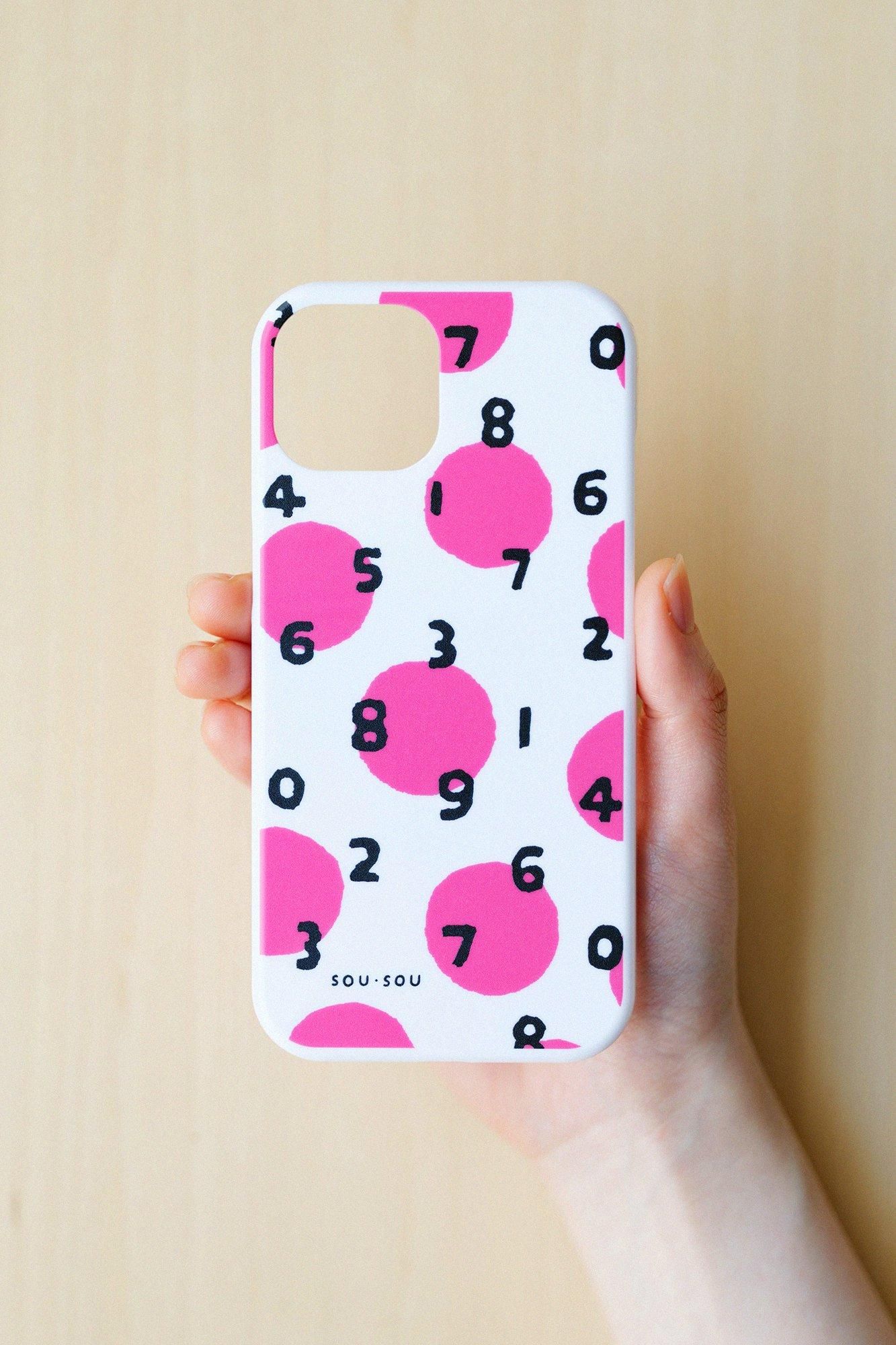 iPhone Cover Case / SO-SU-U and Polka Dots
