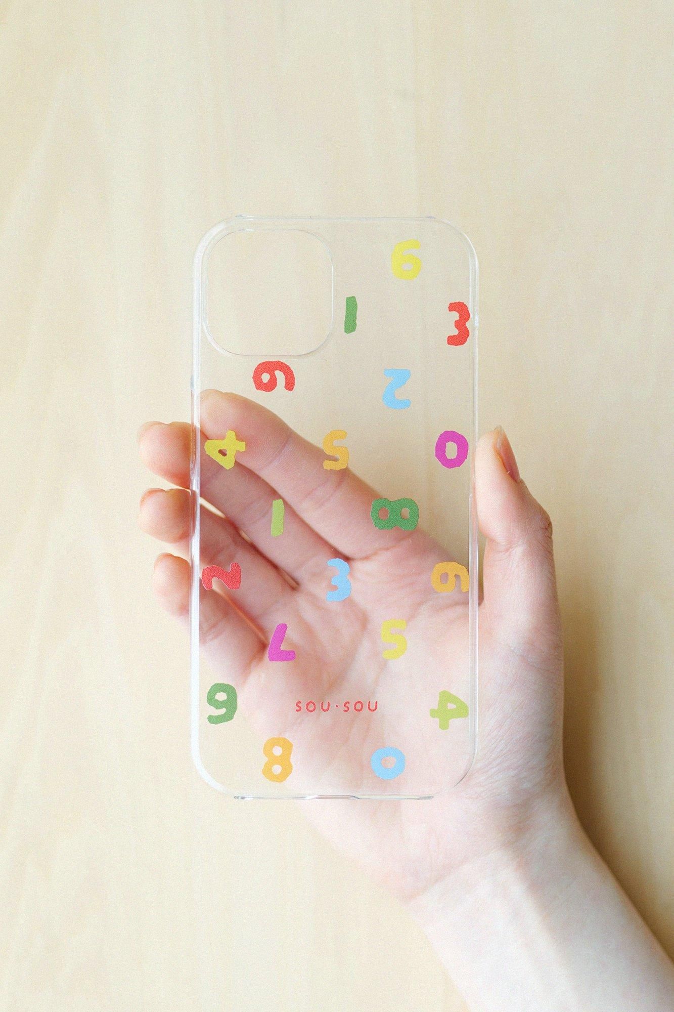 iPhone_15 Couverture textile / clear so-su-u quatre côtés