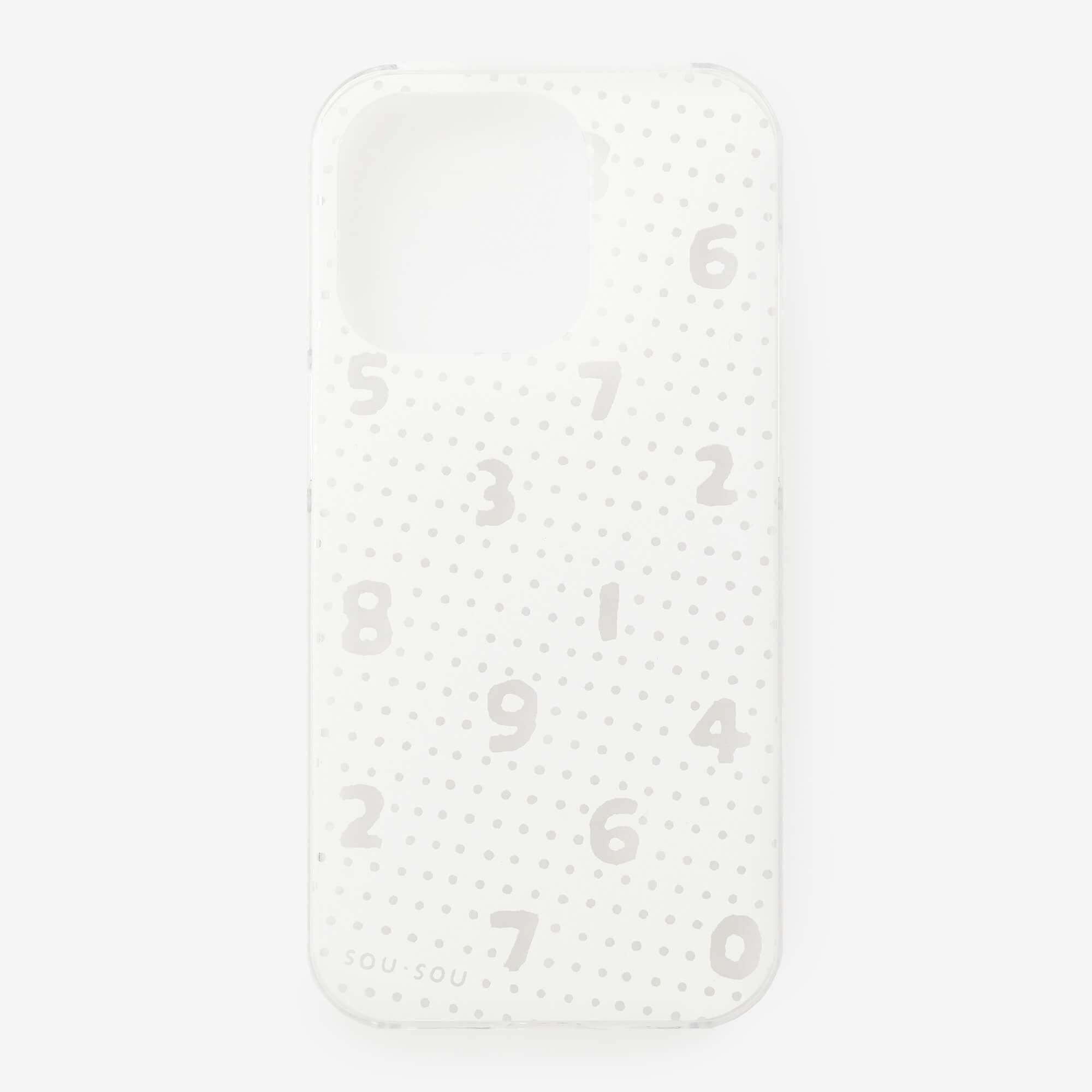 iPhone_15_Pro Cover Case / Clear・ SO-SU-U In The Fog