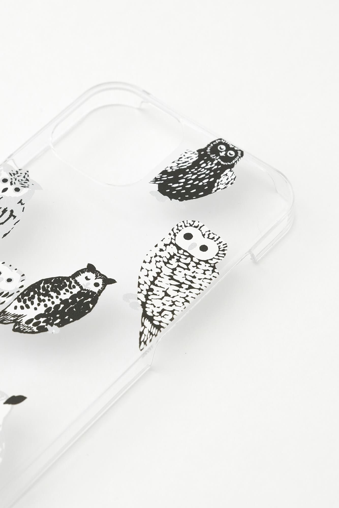 iPhone_15_plus纺织品封面/猫头鹰