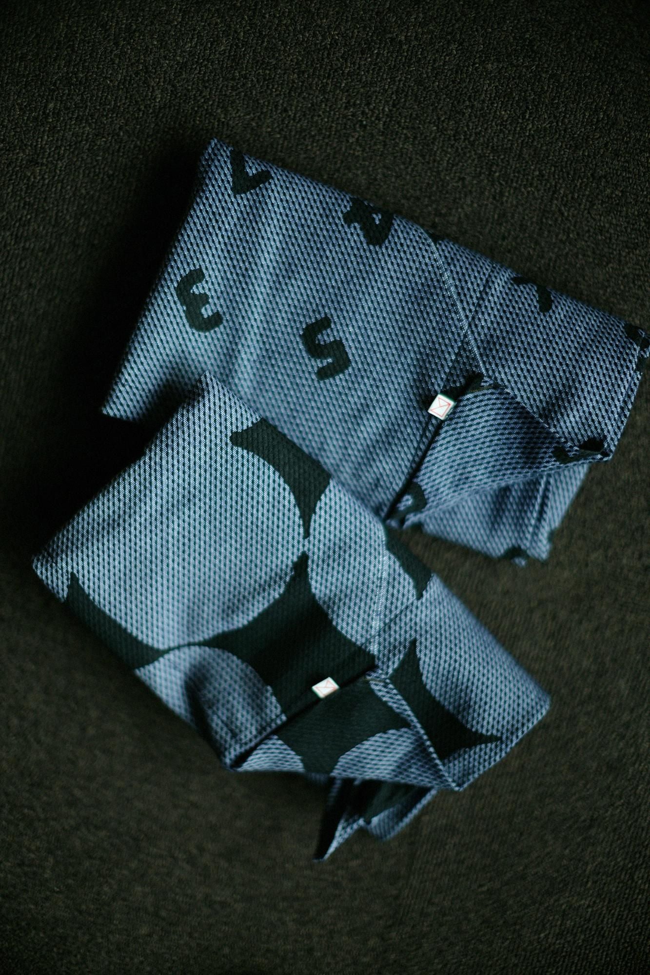 Chita Momen Garngefärbtes Sashiko Kohababaori Odayaka/Ohajiki