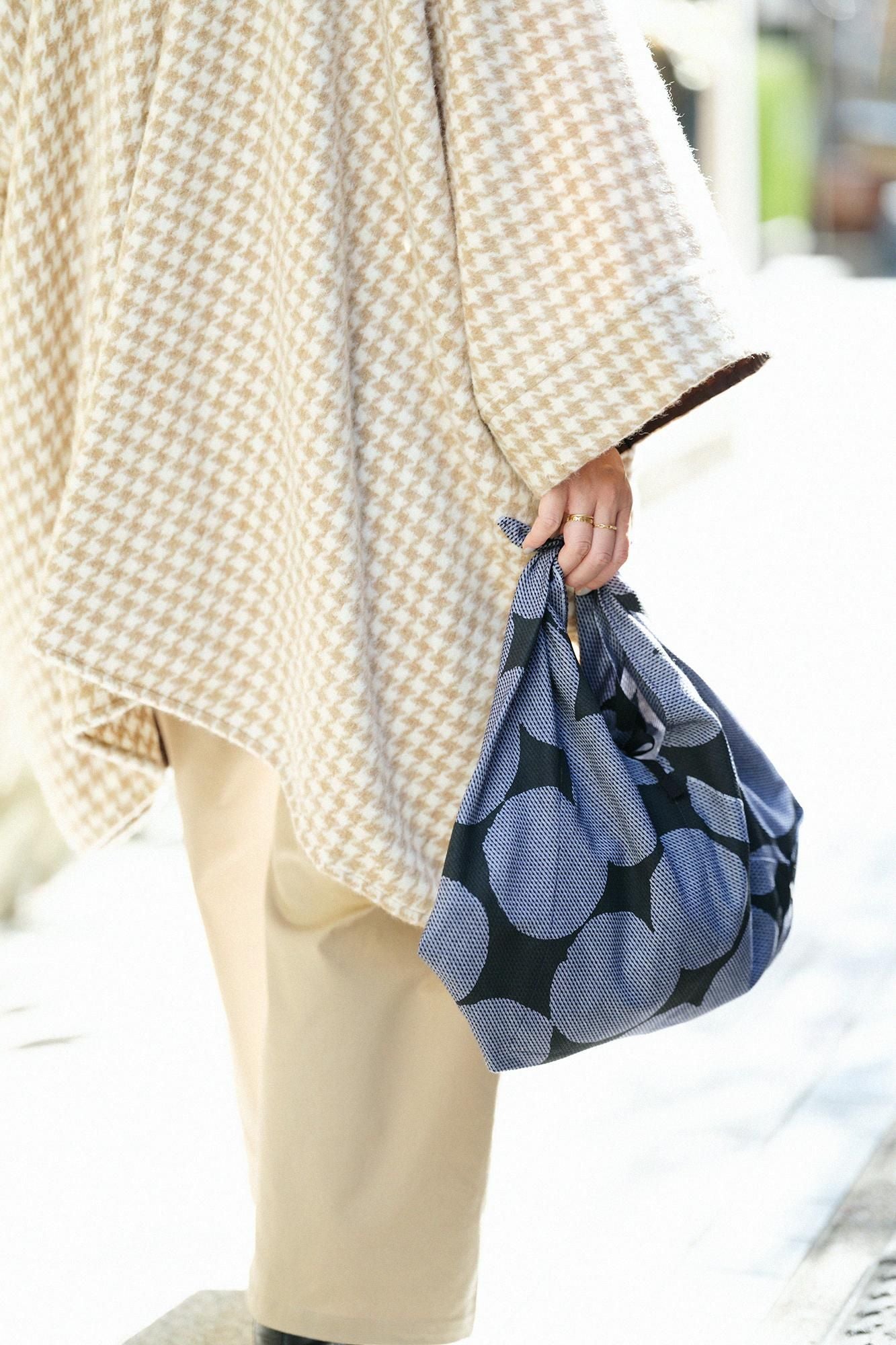 Chita Momen Garngefärbtes Sashiko Kohababaori Odayaka/Ohajiki