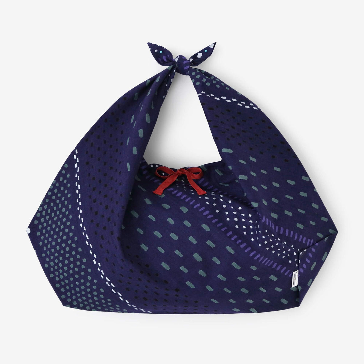 Chita Cotton 20/20 Odayaka Shopping Bag Hail Stripes