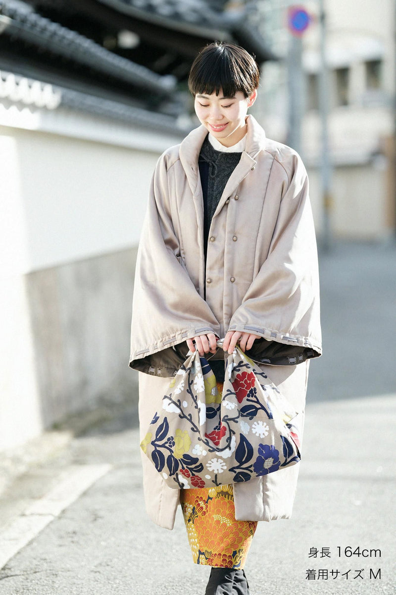 Long Jinbaori Rectangular Sleeve Coat Padded（F/W）