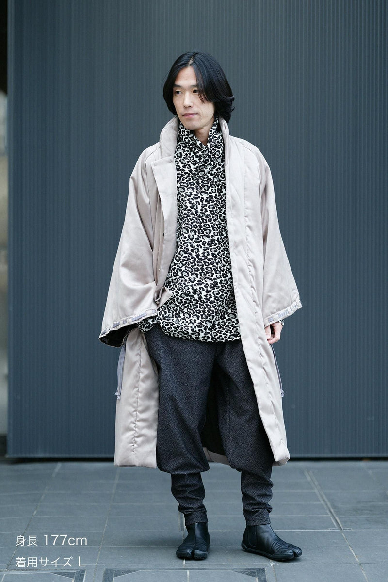 Long Jinbaori Rectangular Sleeve Coat Padded（F/W）