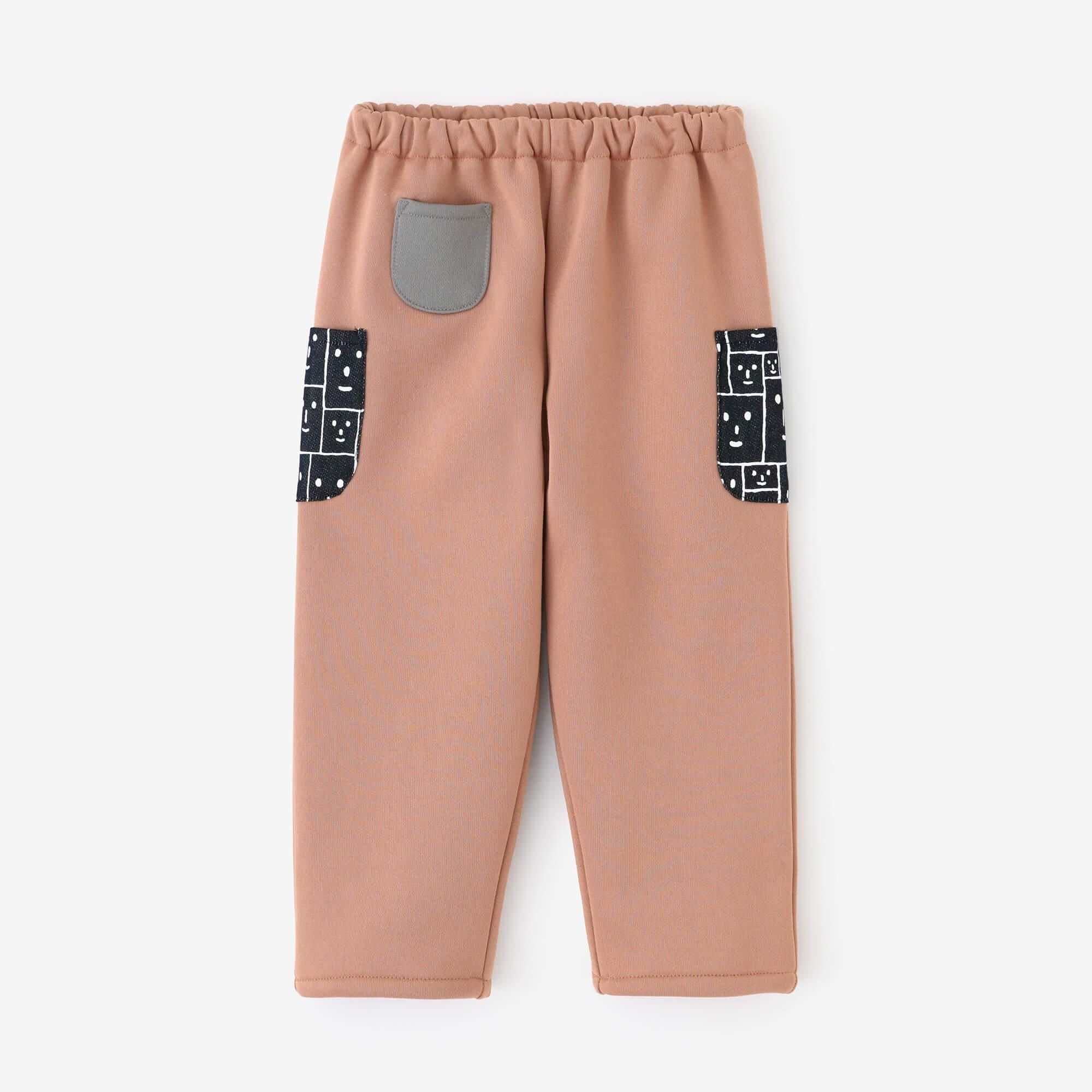 ●Bomber Heat Monpe Pants for Kids 3 Pockets / Light Orange