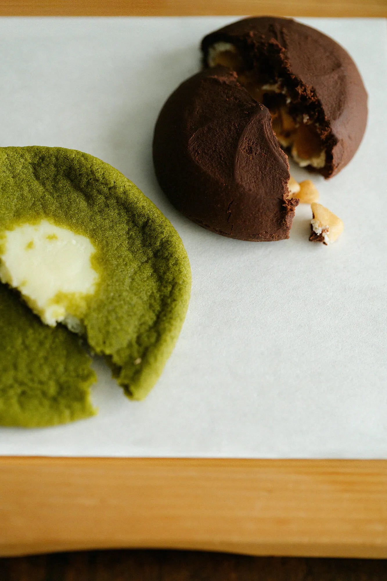 Itoken xSOU・SOU/ 촉촉한 초콜릿 세이블 Uji Matcha x 화이트 초콜릿 (상자에 5 개)