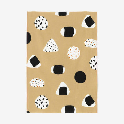 伊勢木棉圖案紋樣手巾（短版）/飯糰