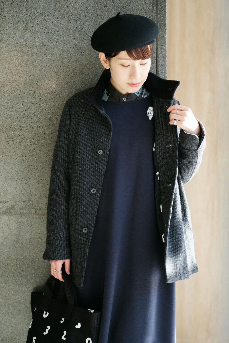 Manteau court col montant (automne/hiver)