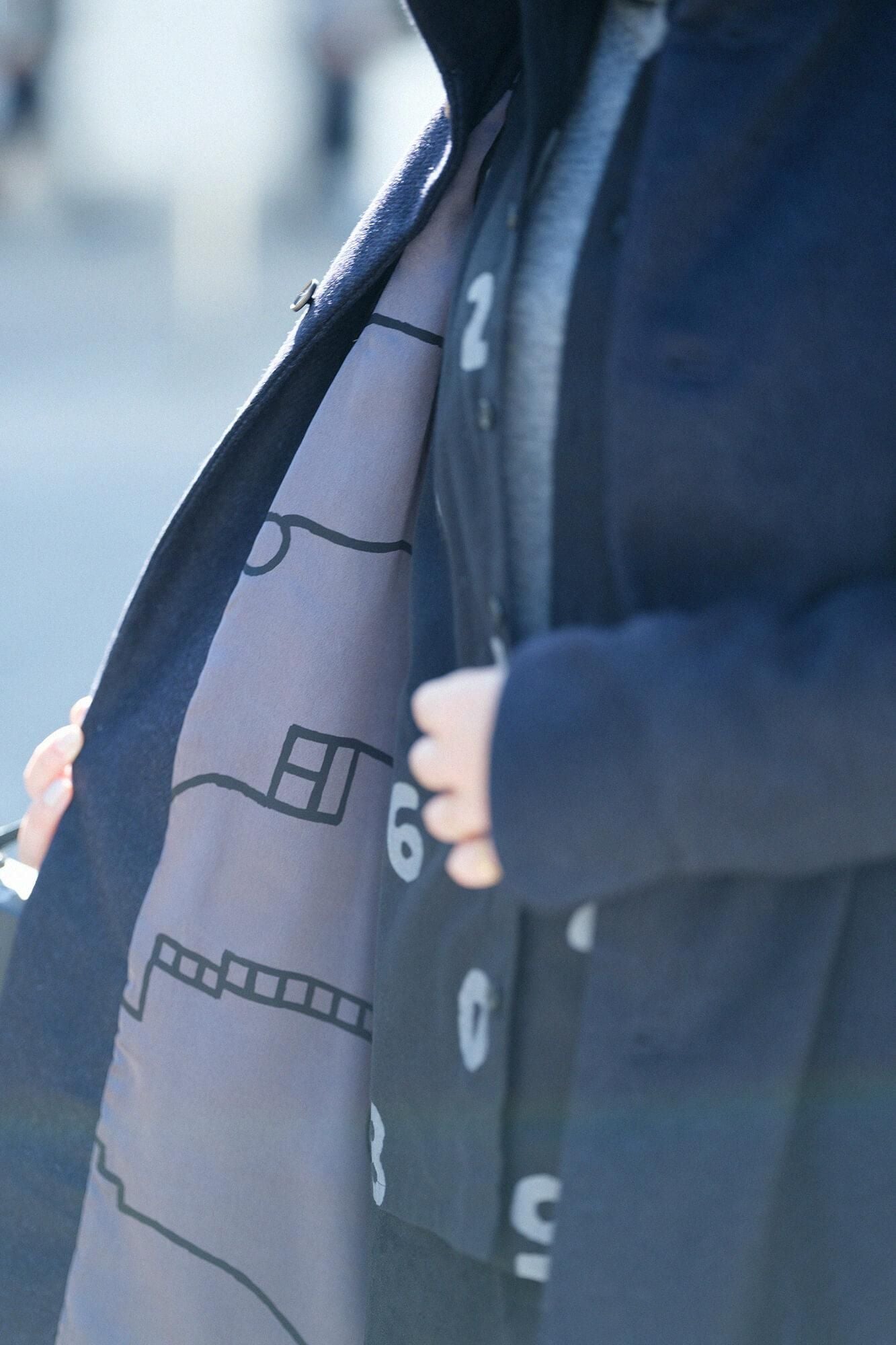 net限定20%OFF】カシミヤ混 梳毛（そもう） スタンドカラー