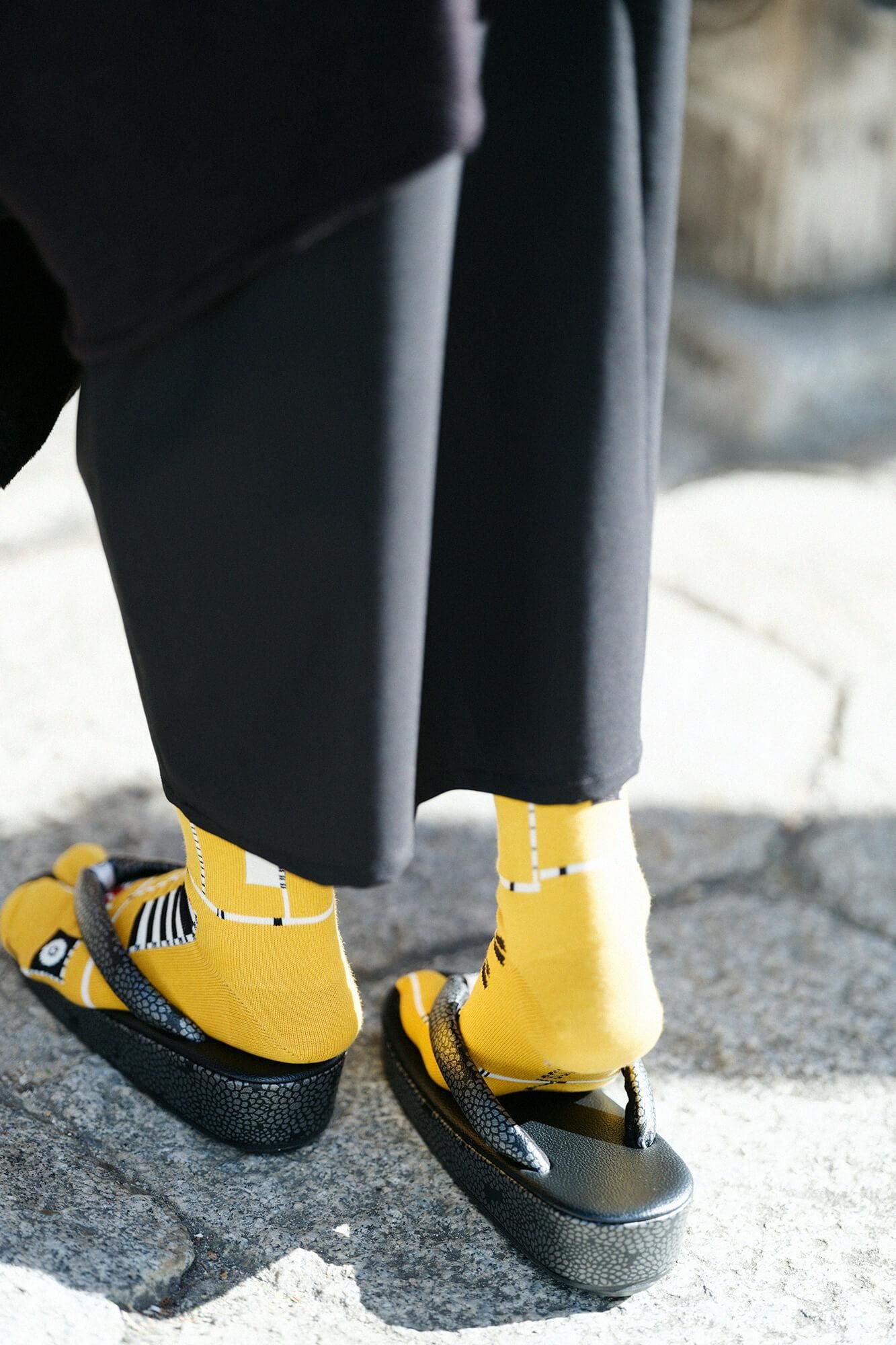 Tabi Socks (Mid-calf)／Shosho Seiki Zu / Designs of Banners and Standards of Various Generals【Men・Women】