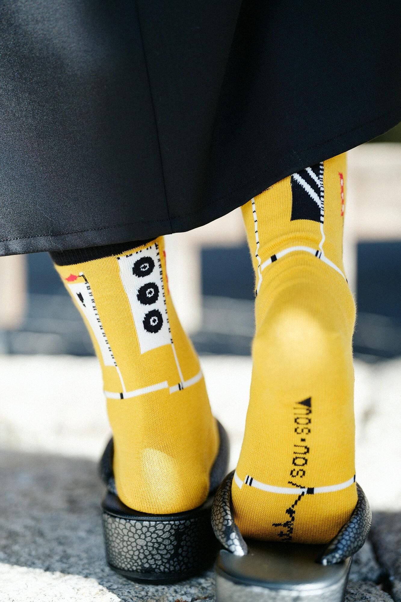 Tabi Socks (Mid-calf)／Shosho Seiki Zu / Designs of Banners and Standards of Various Generals【Men・Women】