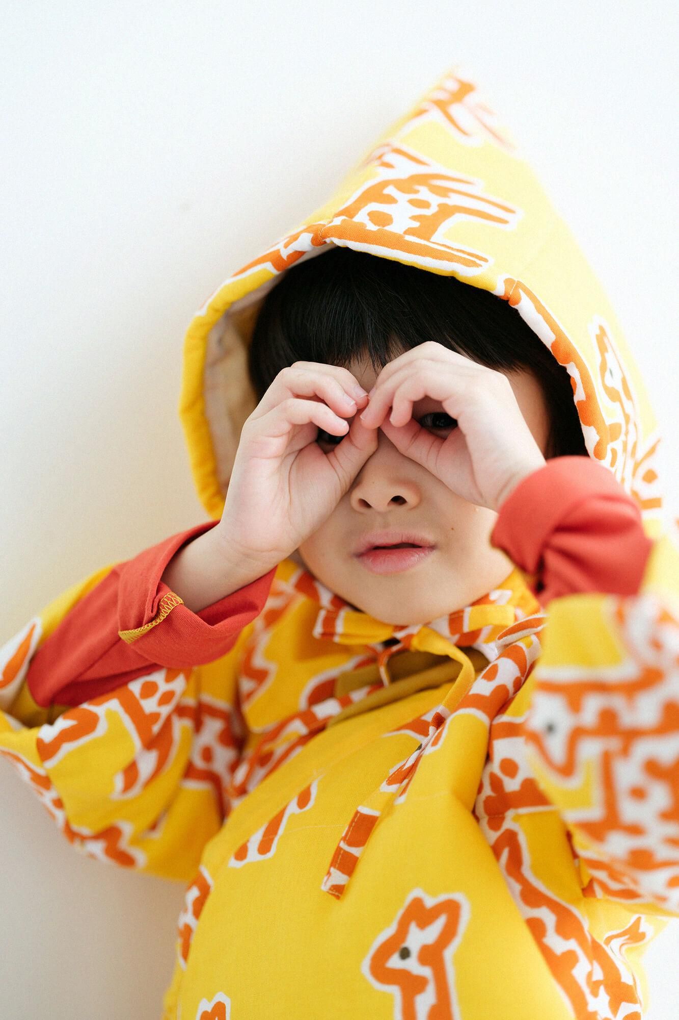 ●伊勢木棉夾棉 尖尖帽／長頸鹿