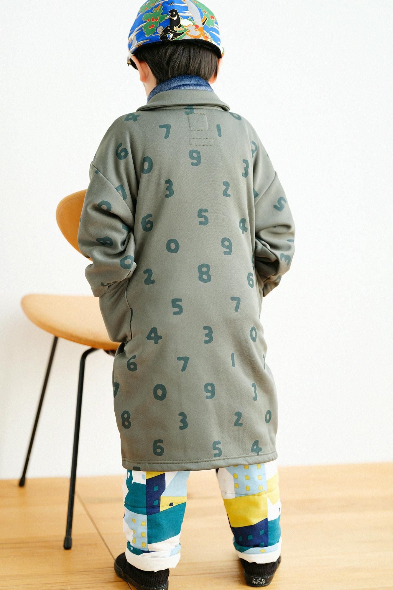 ●ArakiAlready Square Neck Naginata Sleeve Coat／SO-SU-U Green