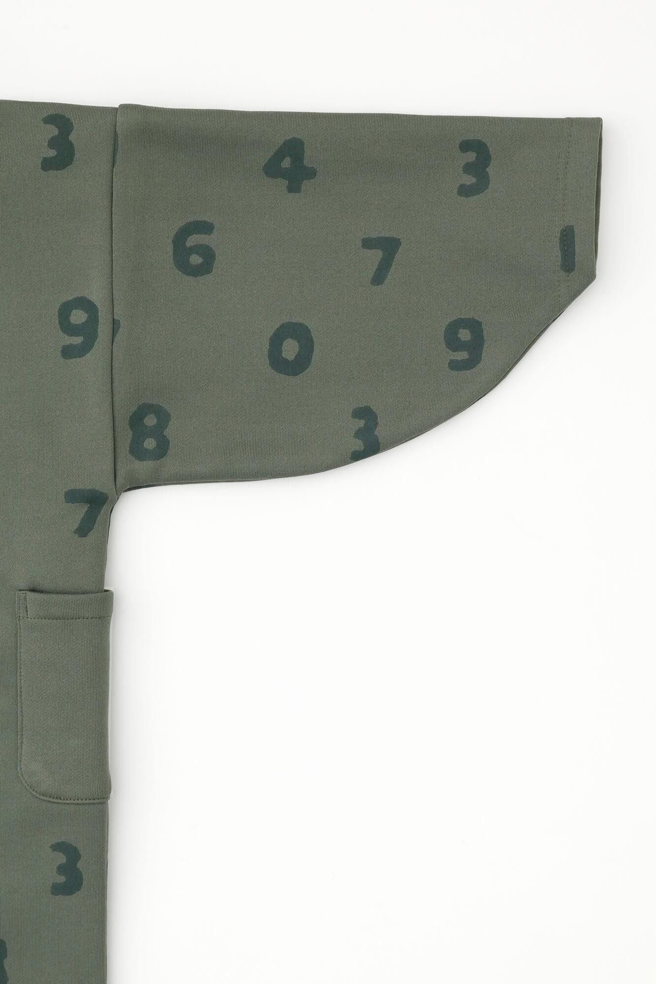 ●ArakiAlready Square Neck Naginata Sleeve Coat／SO-SU-U Green