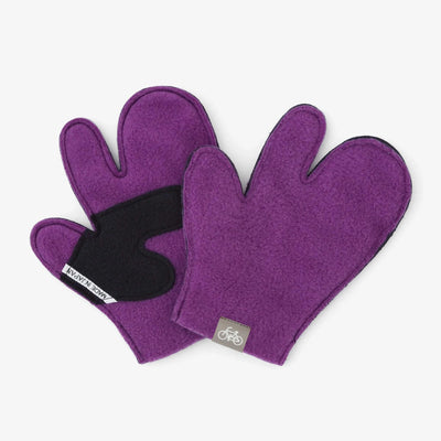 ●三指手套（兒童用）／紫色