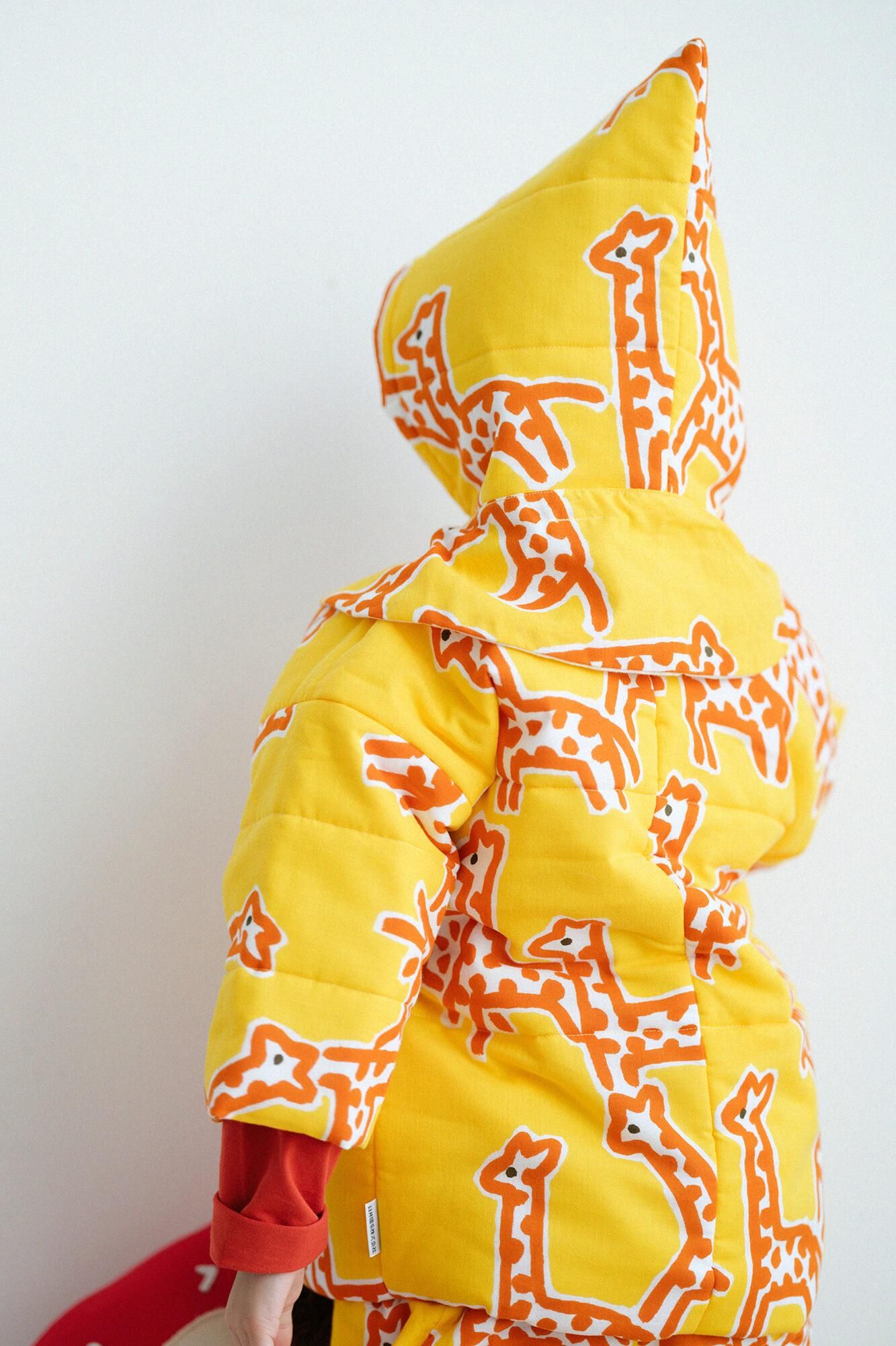 ●带有棉花，儿童Samue，Top/Kirin的YEMOMOMEN