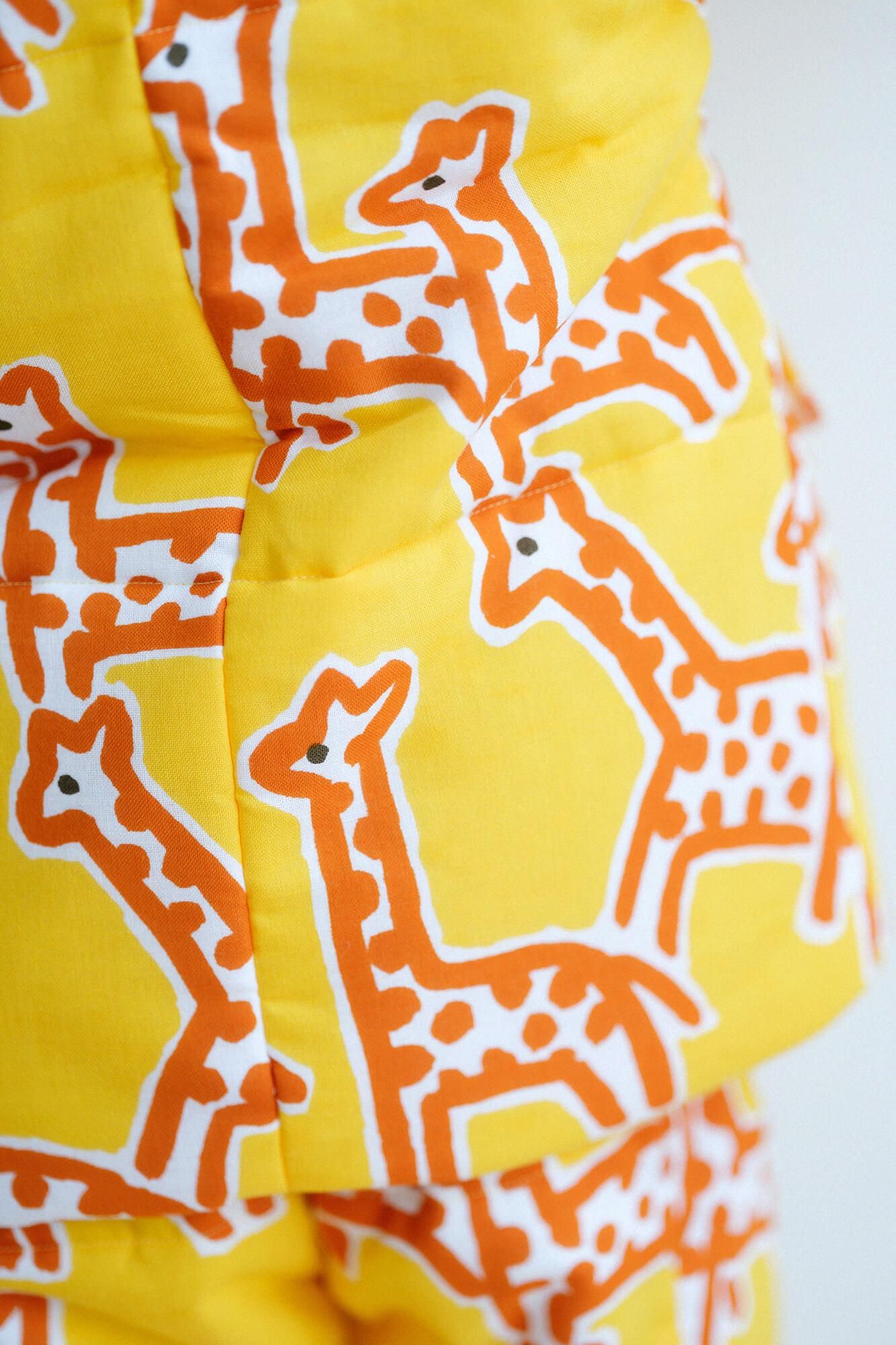 ●带有棉花，儿童Samue，Top/Kirin的YEMOMOMEN