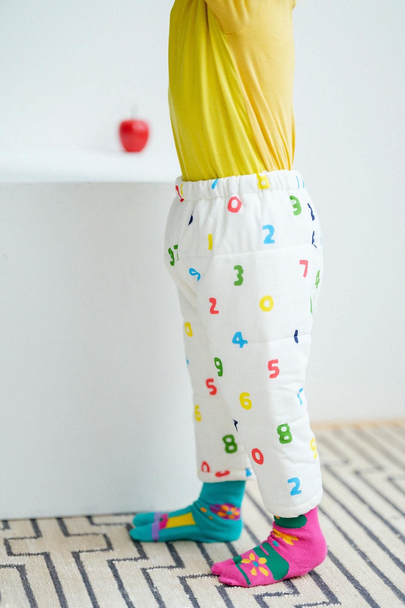 ●伊勢木棉夾棉 兒童作務衣 下／SO-SU-U十數 五色