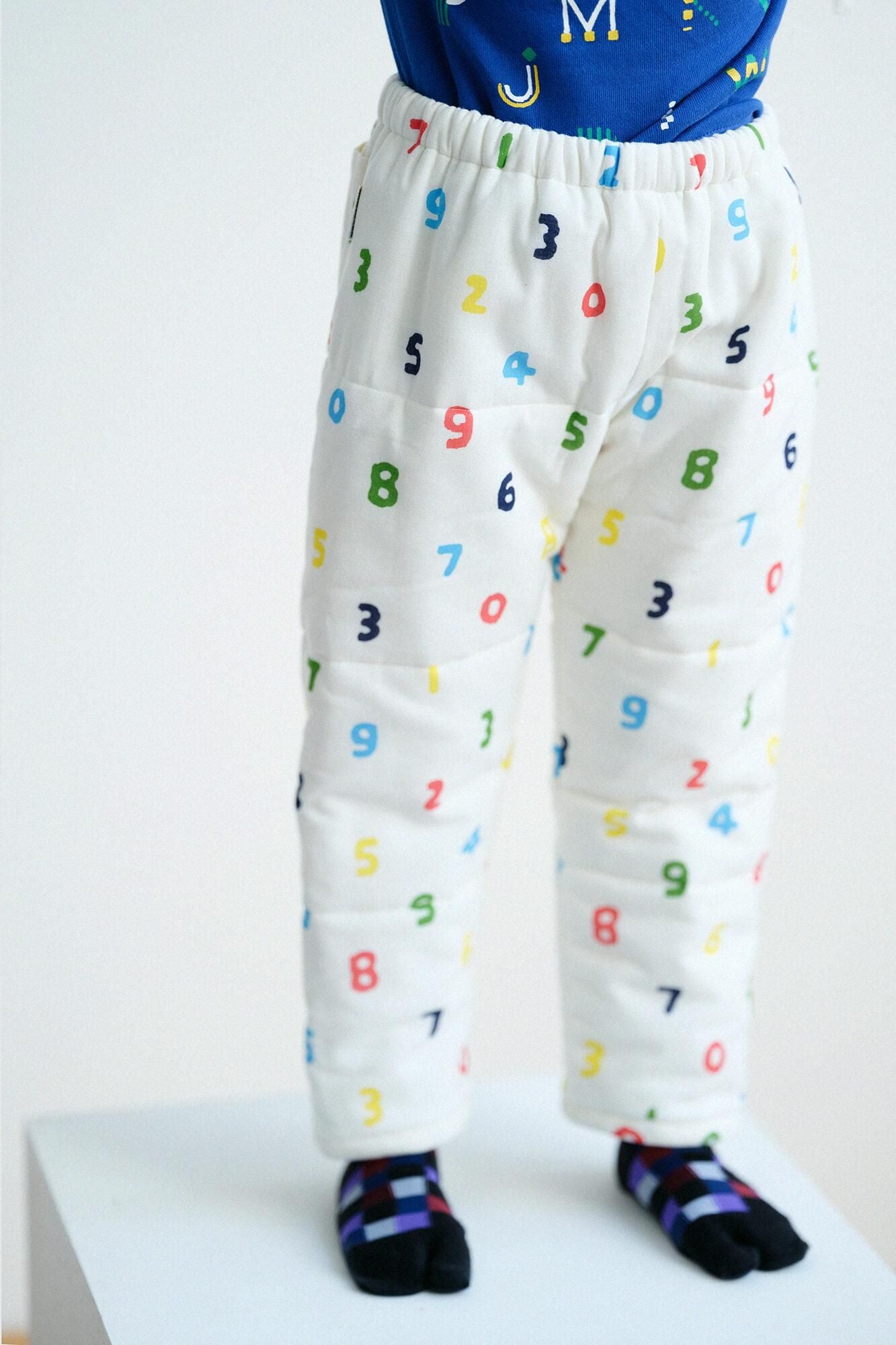 ●伊勢木棉夾棉 兒童作務衣 下／SO-SU-U十數 五色