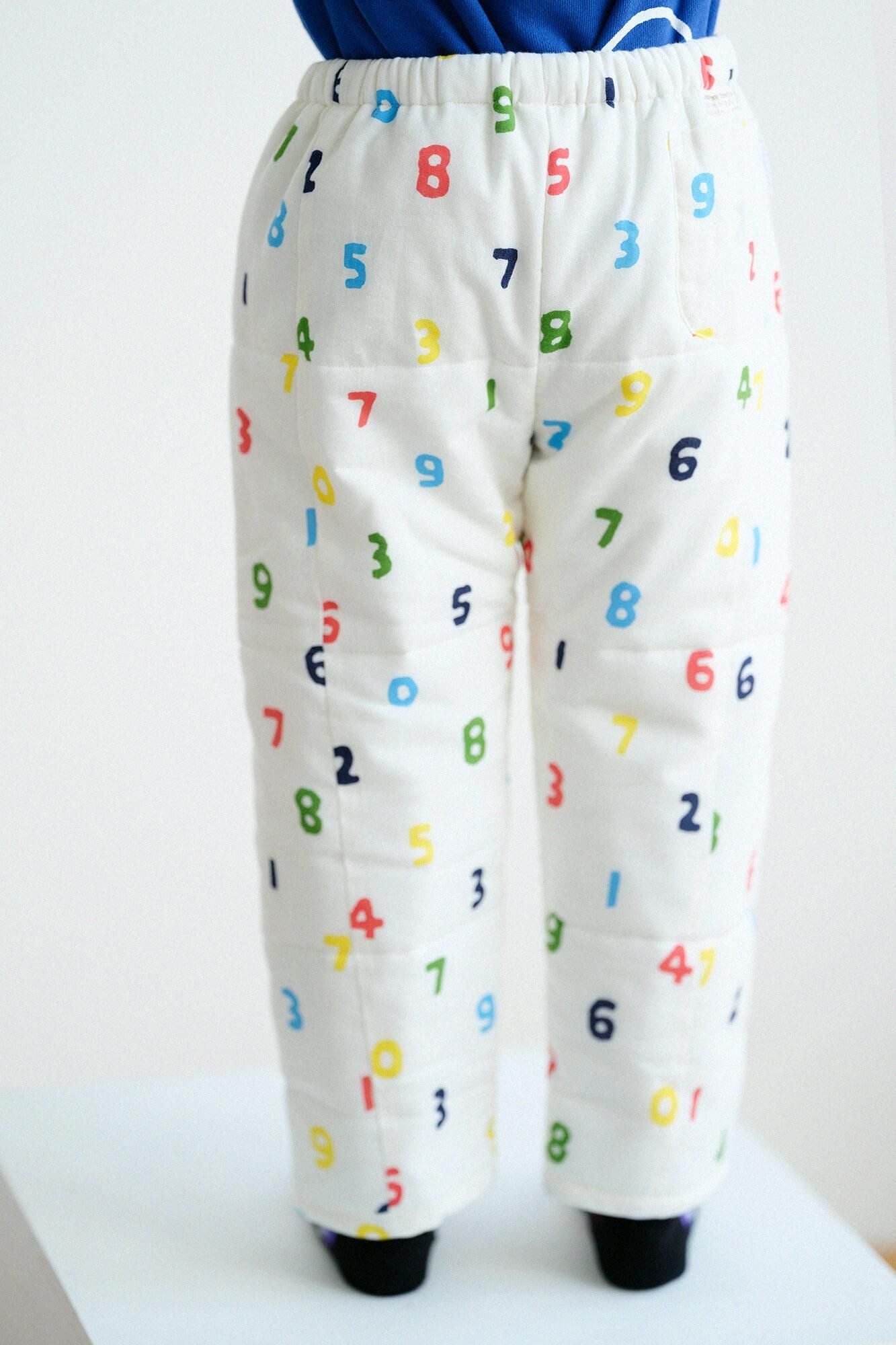 ●伊勢木棉夾棉 兒童作務衣 下／SO-SU-U十數 五色