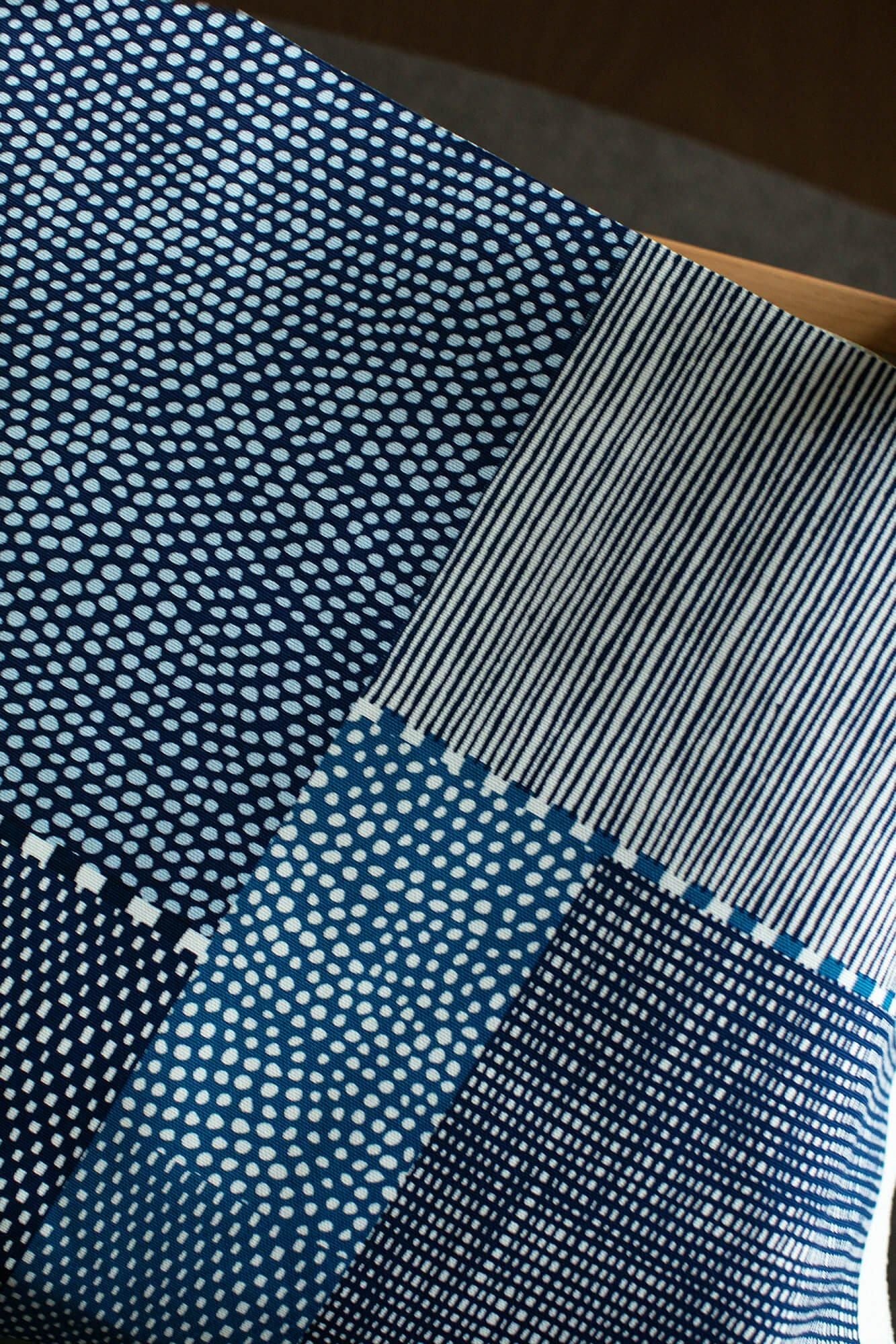 SOU・SOU×Tendo Mokko Low Type Chair／Lines and Dots Seiwa (Seiwa)Wa）【※DeliveryAbout a month and a half]