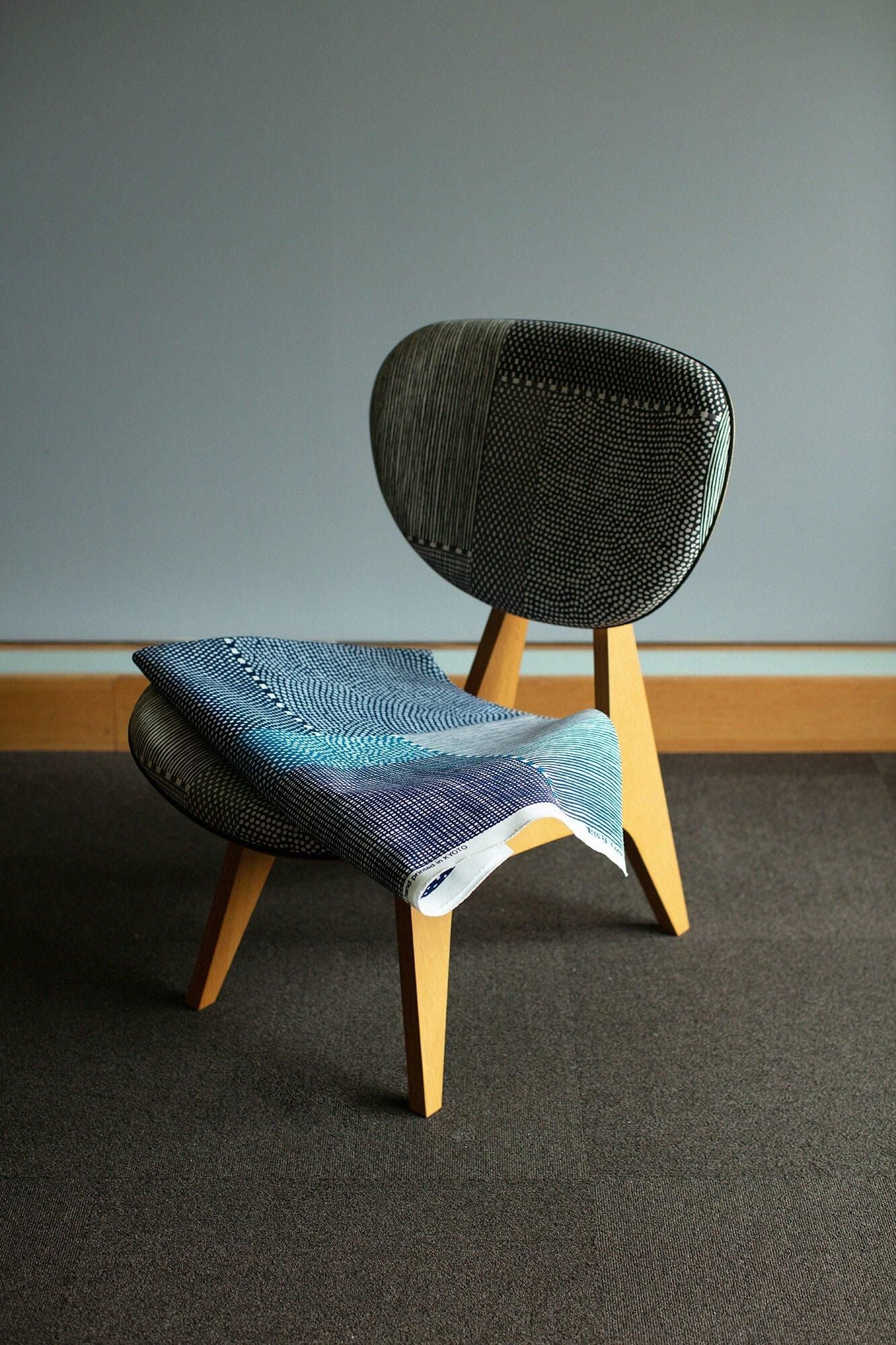 SOU・SOU×Tendo Mokko Middle Type Chair／Lines and Dots Seiwa (Seiwa)Wa）【※DeliveryAbout a month and a half]