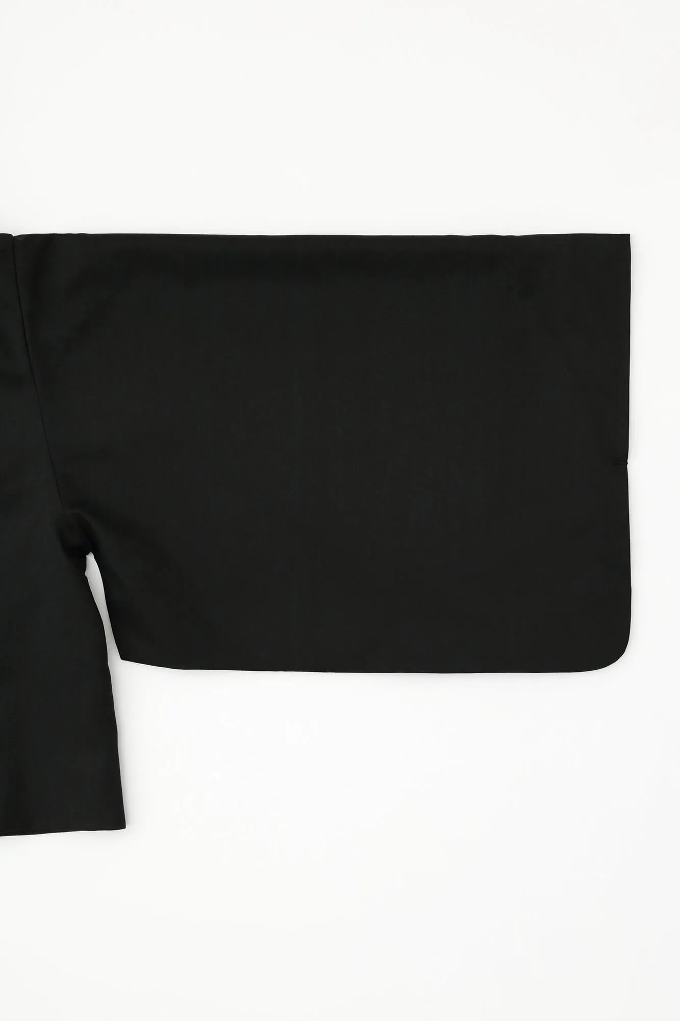 42双 梳毛（そもう） 小袖寛衣（こそでかんい） 袷（あわせ）／濡羽色（ぬればいろ）