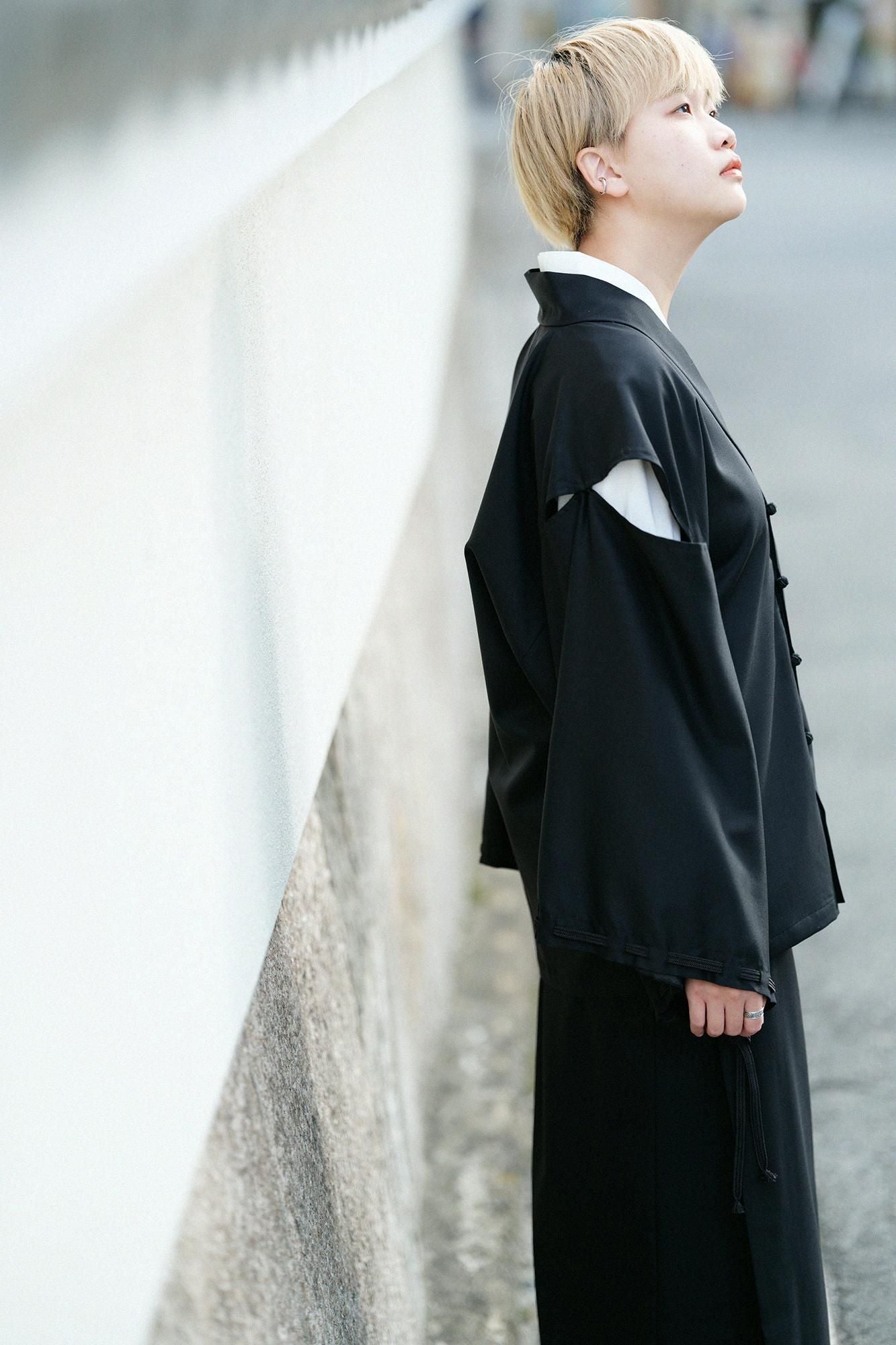 SOU-SOU 灰桜 羽織 綿100% SOU-SOU 灰桜 羽織 綿100% SOU-SOU 灰桜