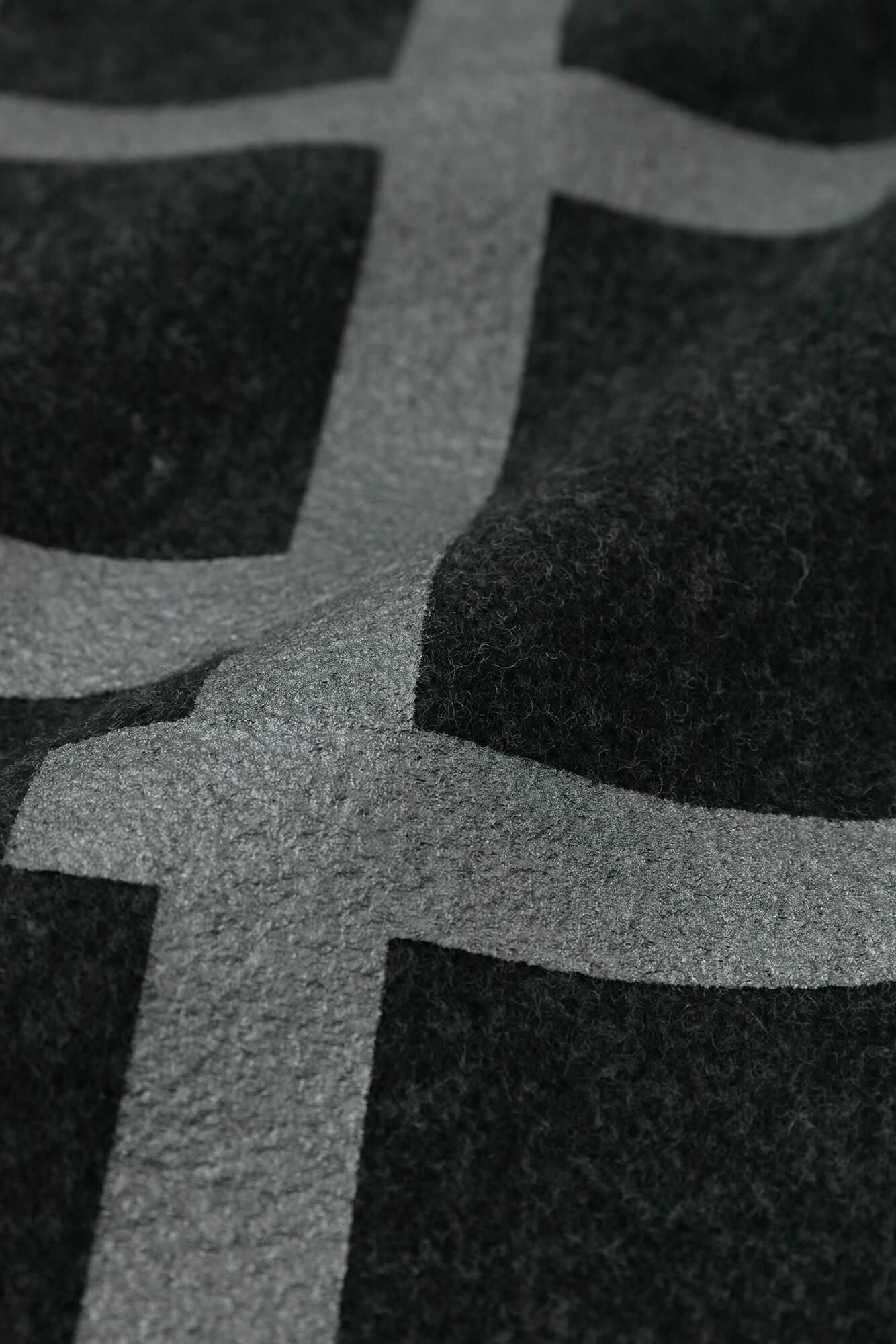 旋转（繁荣）连帽外布）（awase） /条纹（SAN）深色墨水（Kozumi）