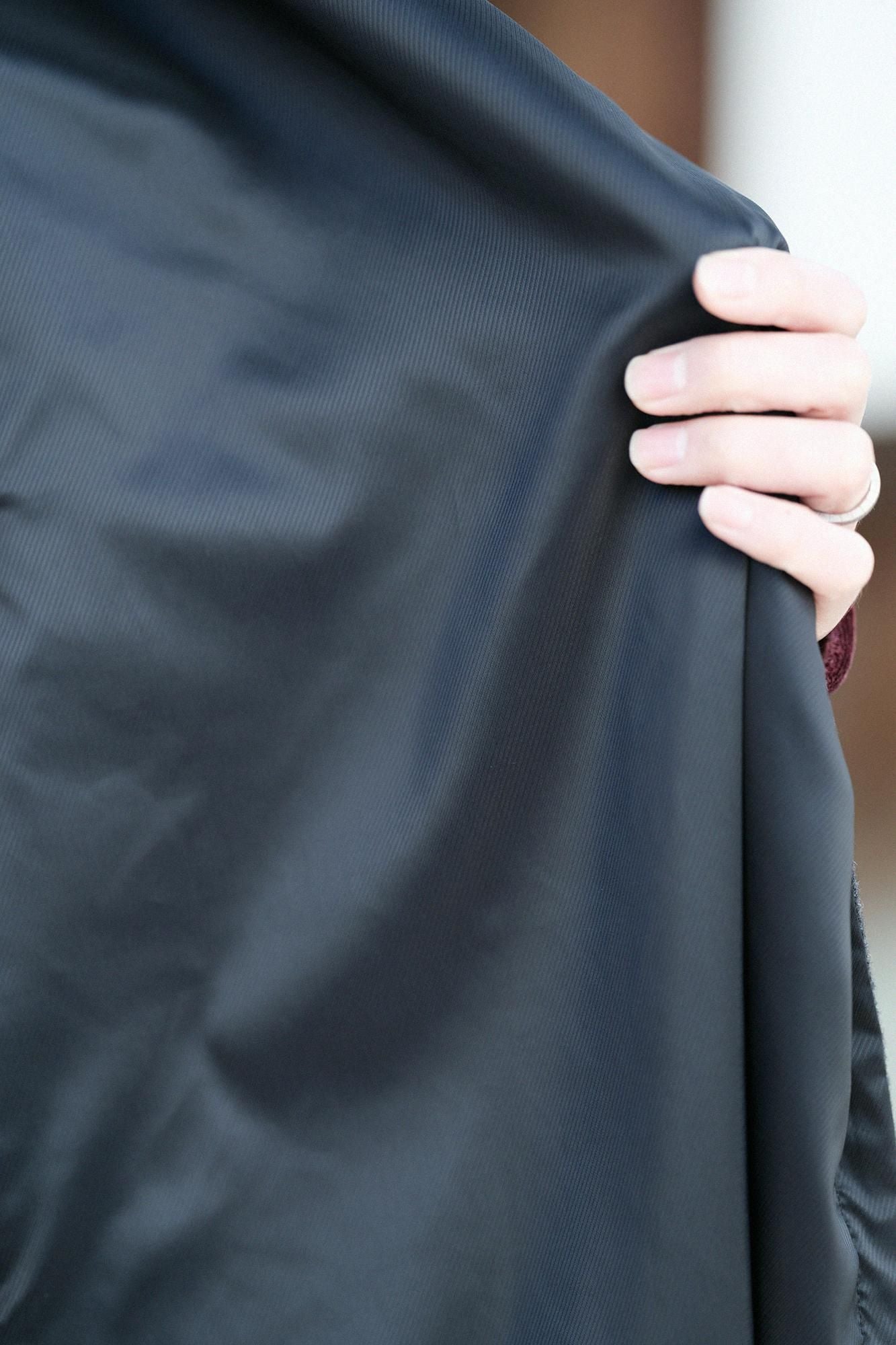 旋转（繁荣）连帽外布）（awase） /条纹（SAN）深色墨水（Kozumi）