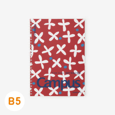 [nur Netto]SOU・SOU× KOKUYO Soft Ring Note B5/Suzushirogusa