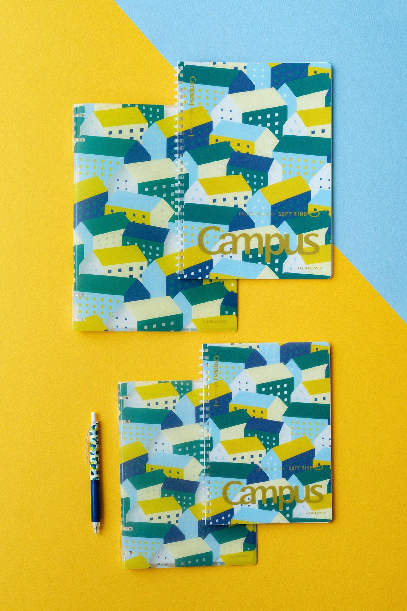 【net limited】SOU・SOU ×KOKUYO Soft Ring Notebook A5 / Northern Countries