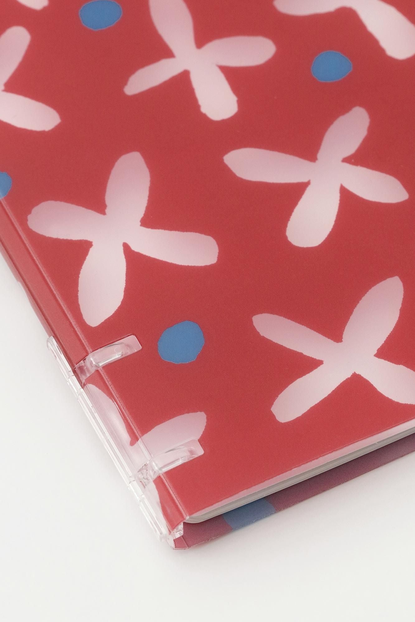 SOU・SOU ×KOKUYO 2X2薄型4孔活頁夾 B5 /蘿蔔草