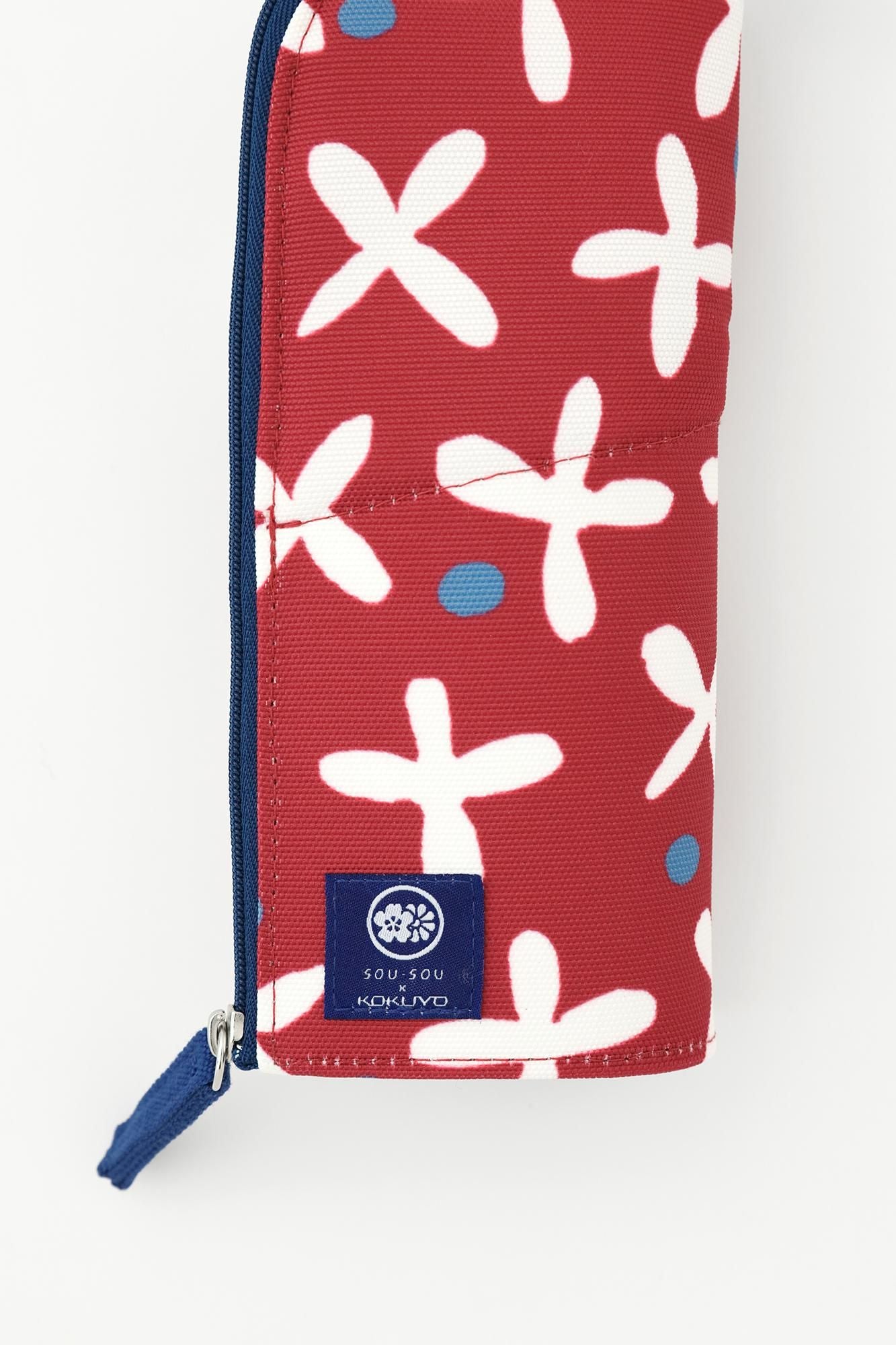 SOU・SOU× Kokuyo 스탠드 펜 케이스/스즈시로 풀