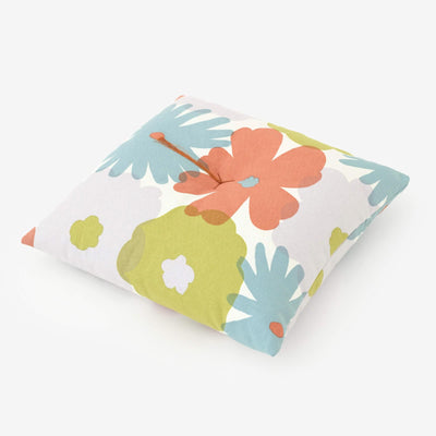 SOU・SOUKyoto Cushion（No.8 Canvas）／Oraka Multicolored Middle Koharu(KohaWear）【※DeliveryApproximately 3 weeks]