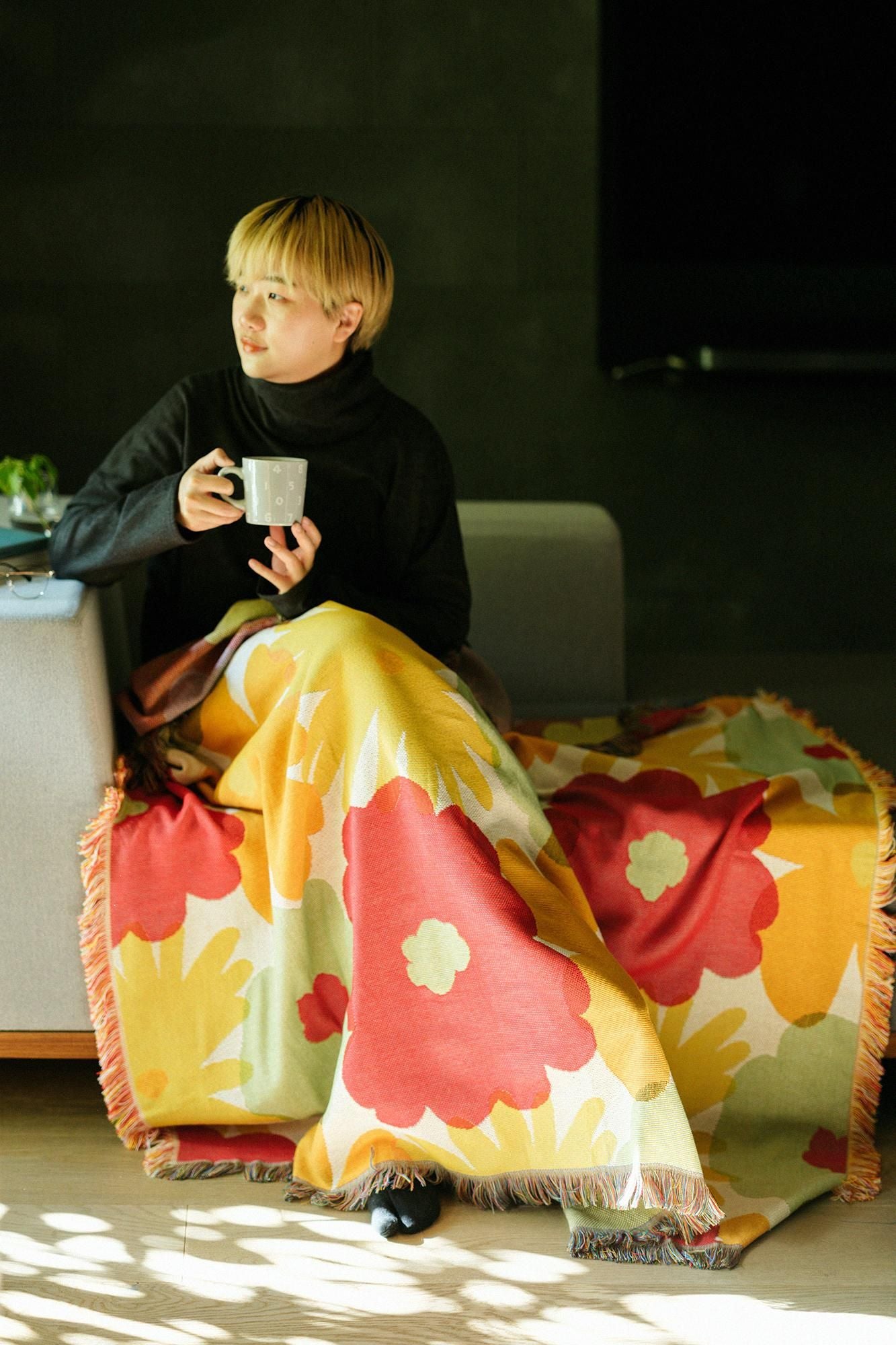 SOU・SOU × eslite bookstore Picnic Blanket / Oraka Tropical