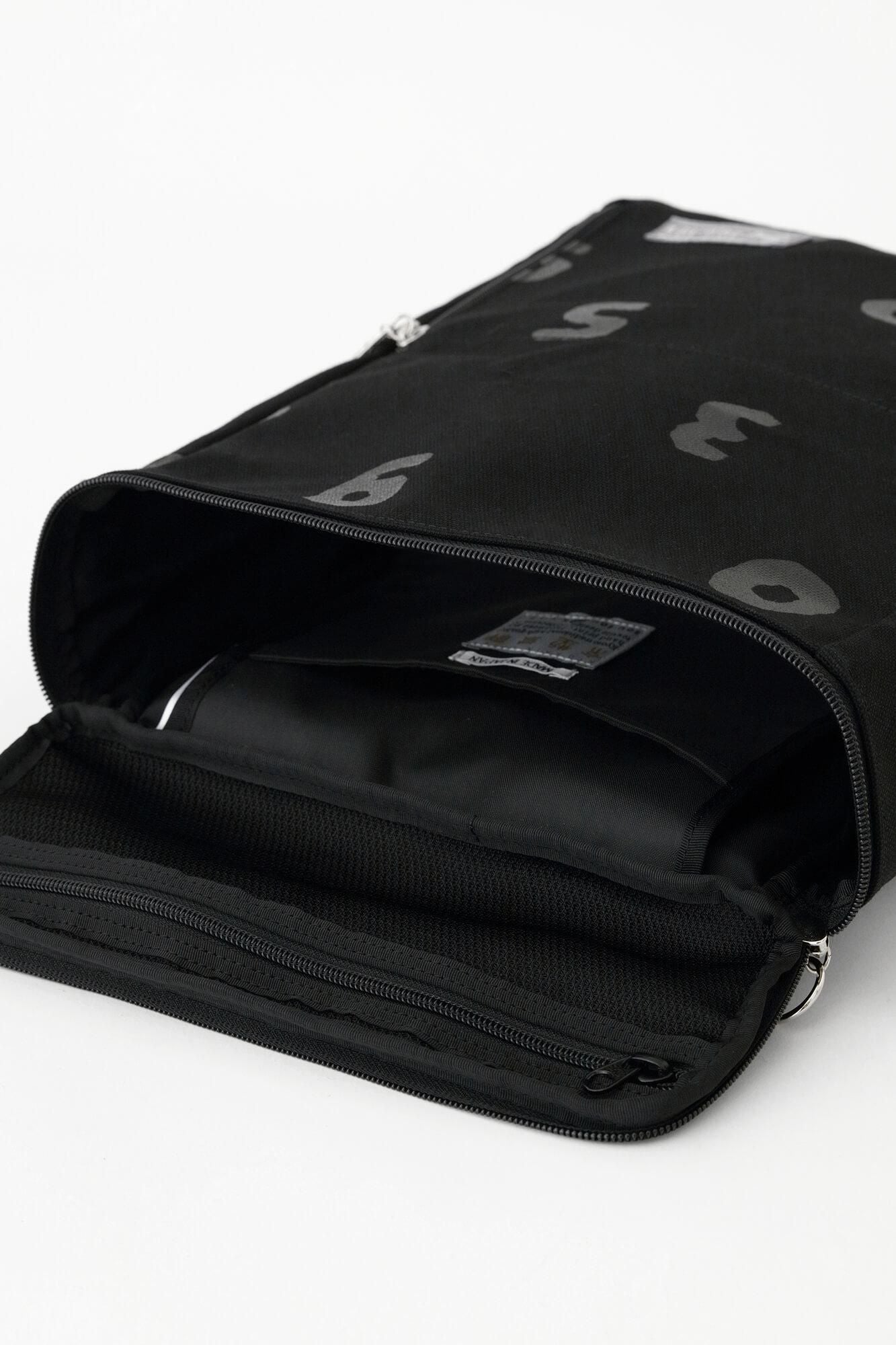 BOX箱型背包 小／SO-SU-U十數 黑色×黑色