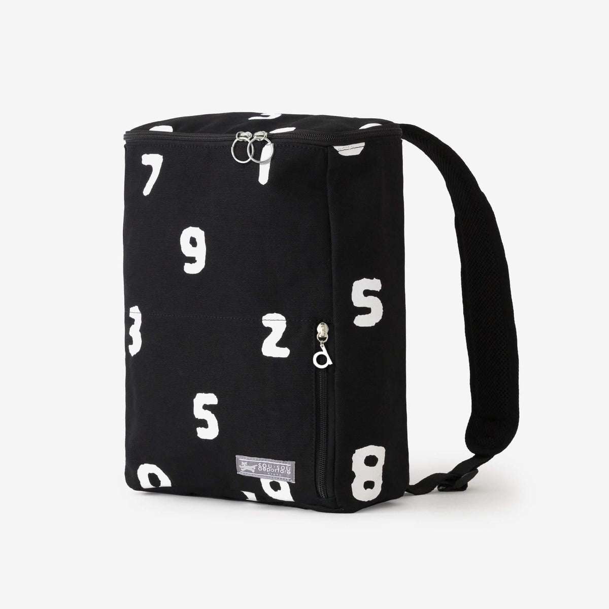 BOXバックパック 小／SO-SU-U 濡羽色（ぬればいろ）×つくも